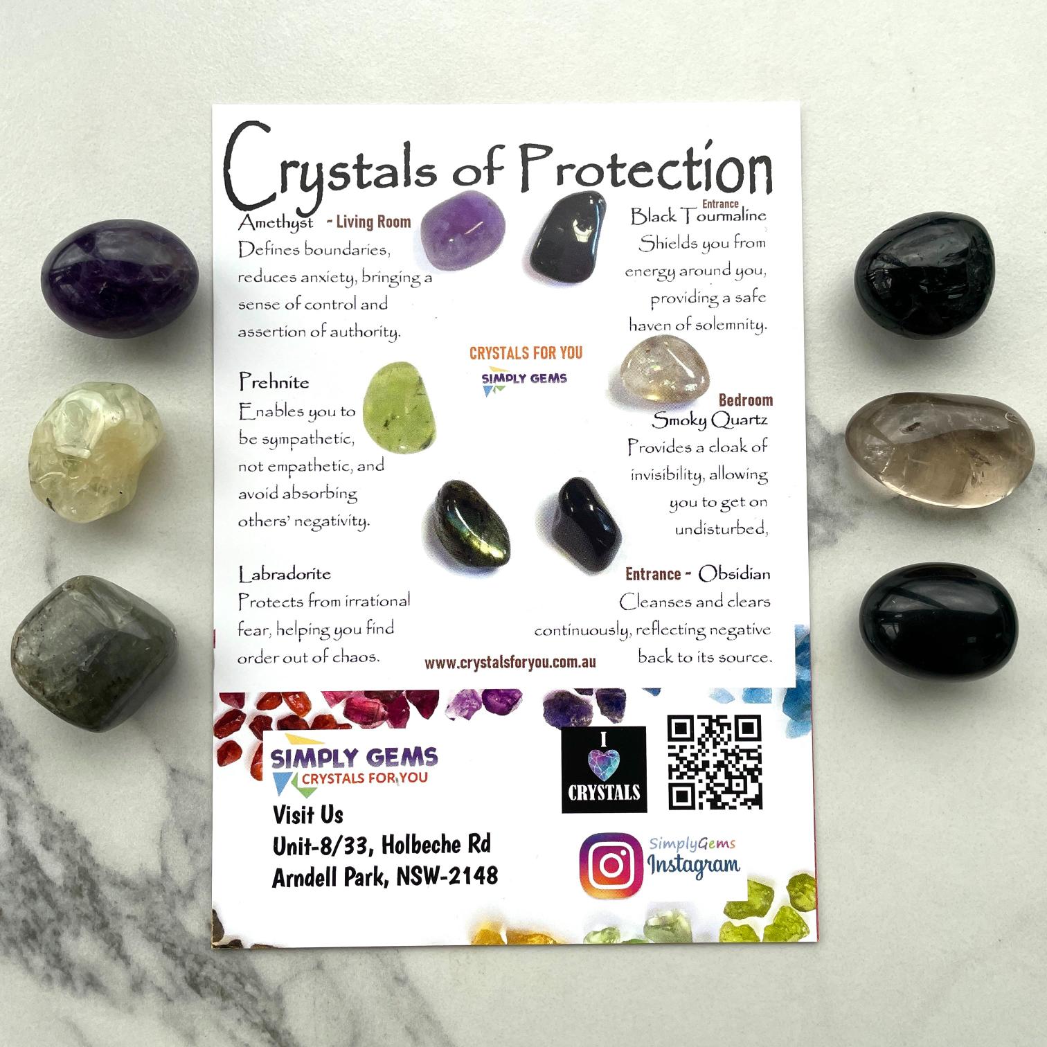 Crystals Of Protection - Kit