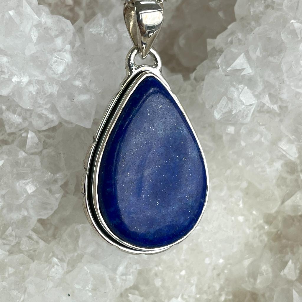 Sterling Silver Pendant - Lapis Lazuli - SP52