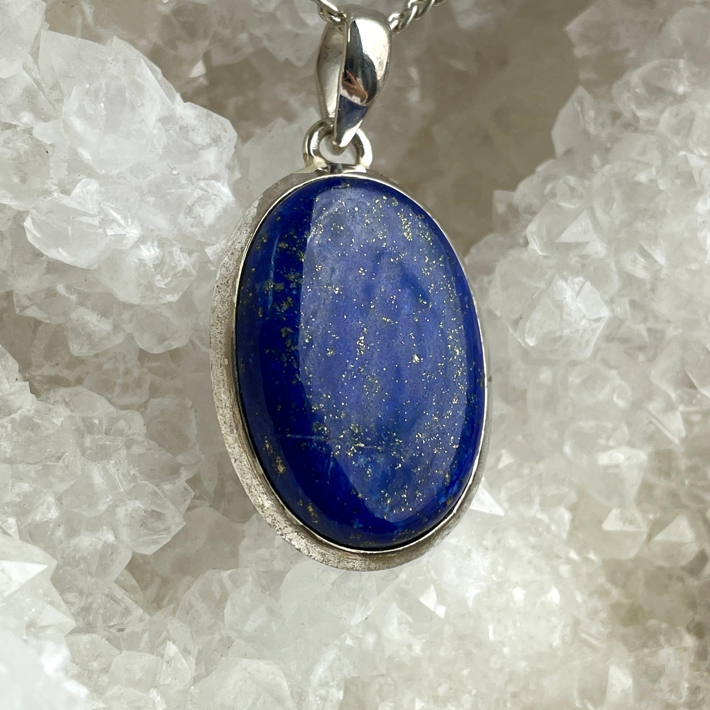 Sterling Silver Pendant - Lapis Lazuli - SP53