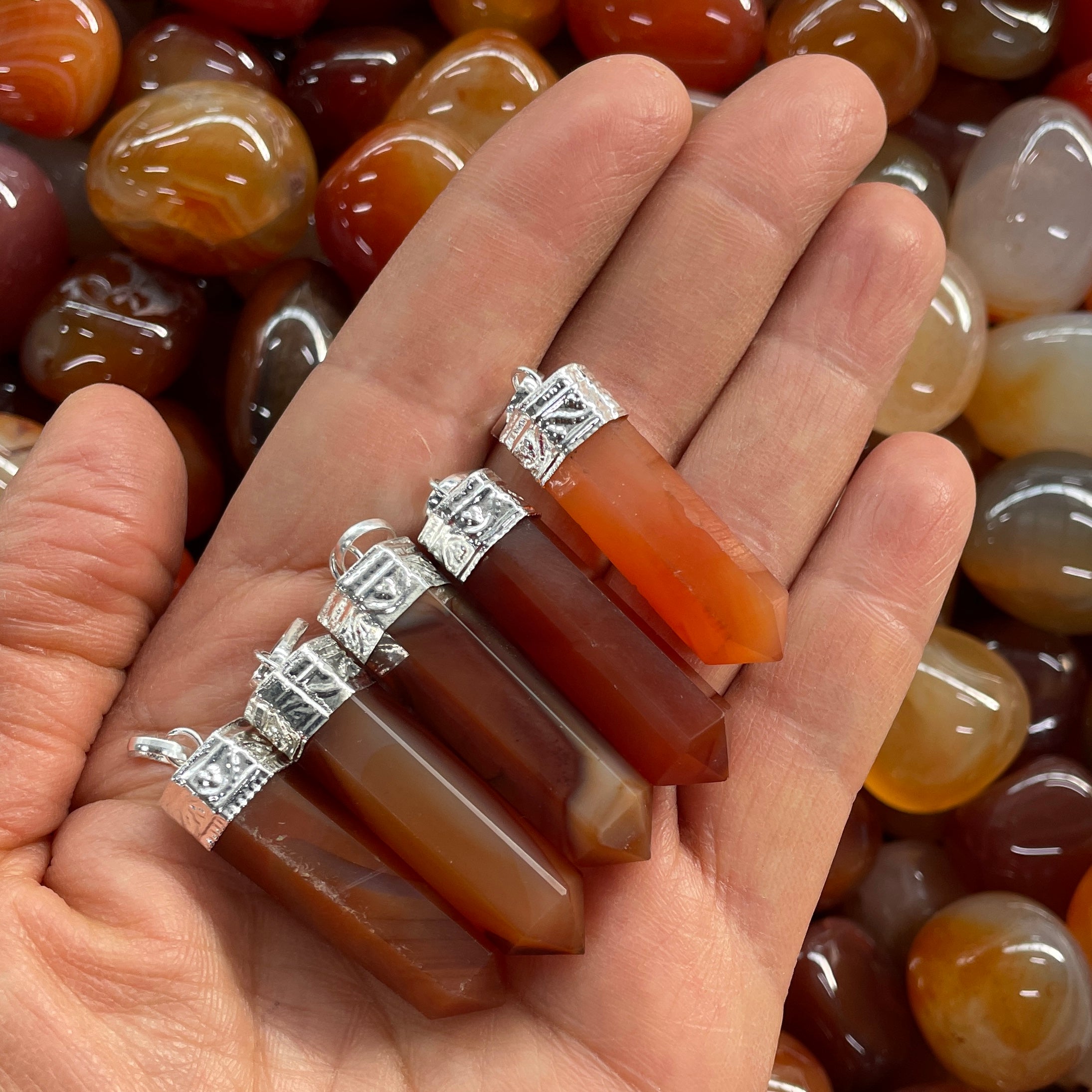 Carnelian - Cap Point Pendant