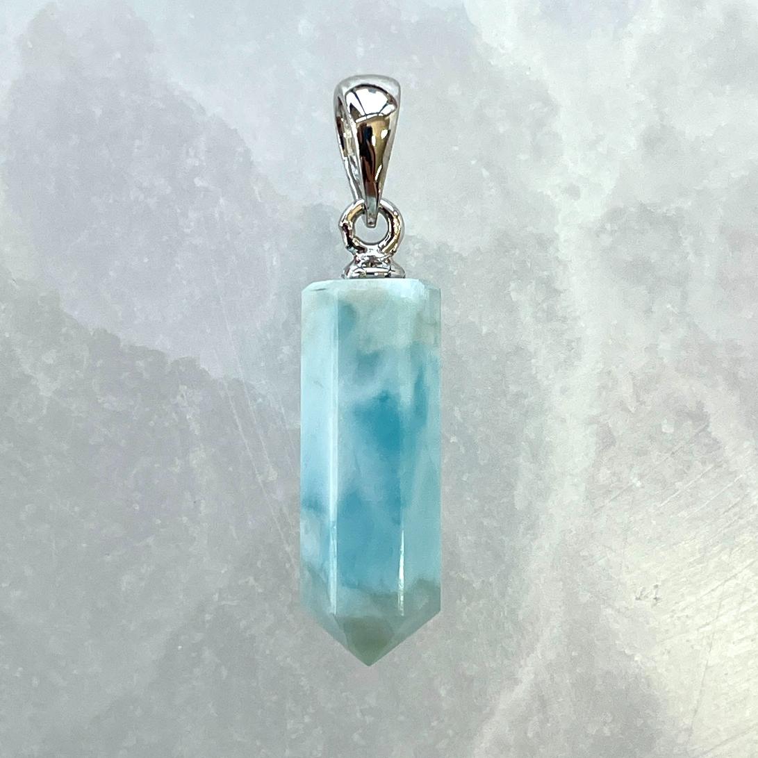 Larimar A Silver Pendant