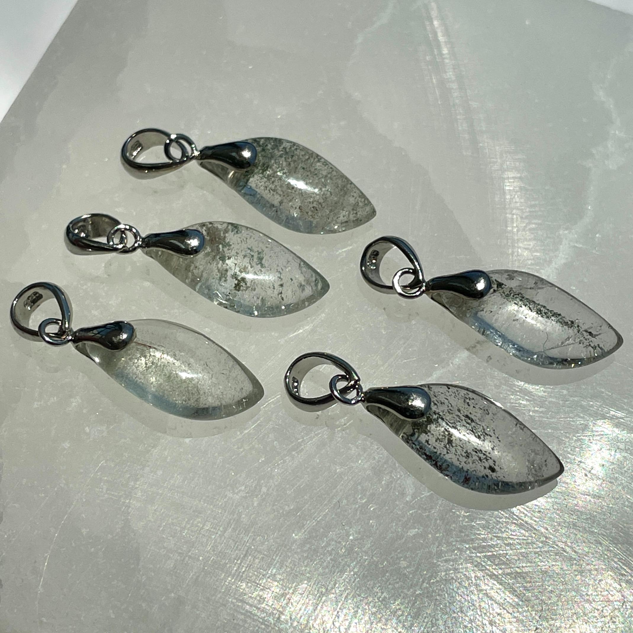Green Phantom A- Sterling Silver Pendant