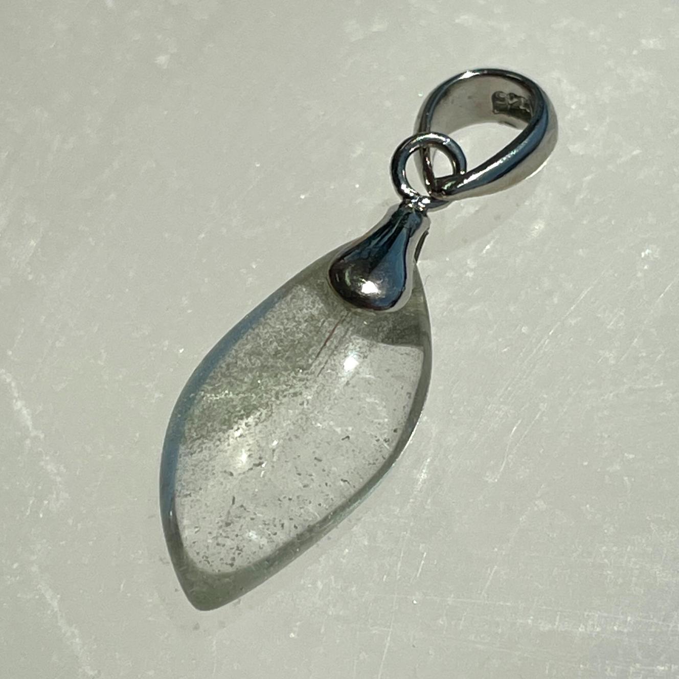 Green Phantom A- Sterling Silver Pendant