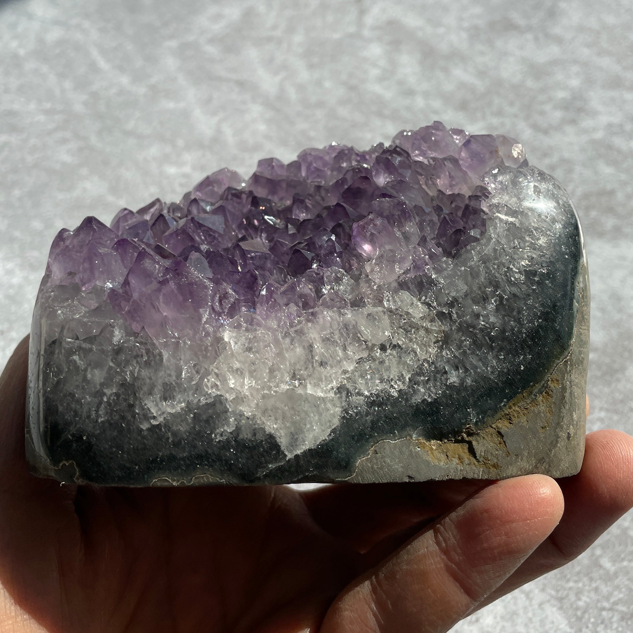 Amethyst - Cut Base Cluster - 78