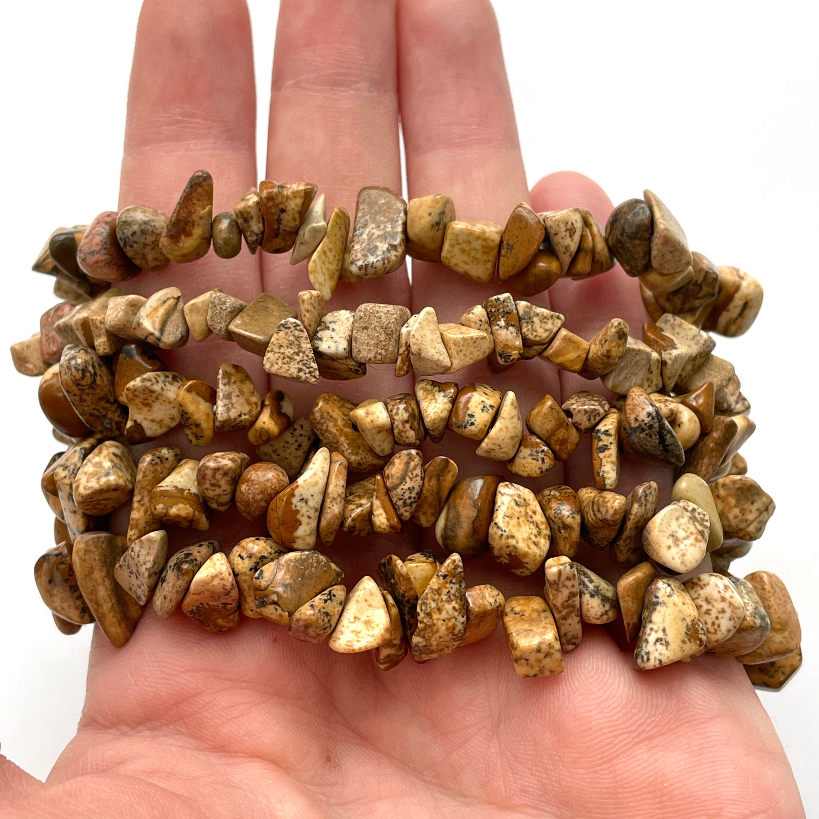 Picture Jasper Chip Bracelet