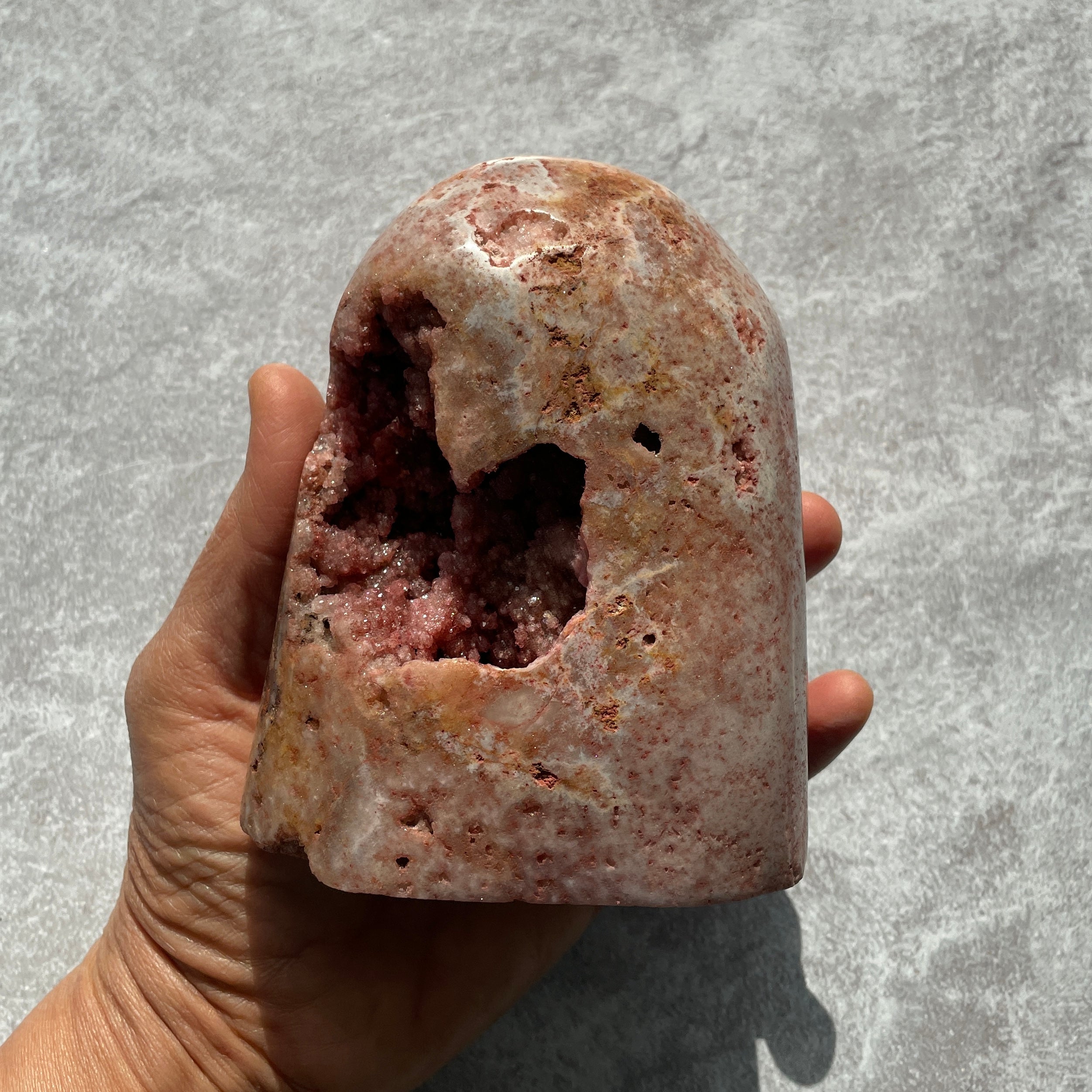 Pink Amethyst - Geode - P93