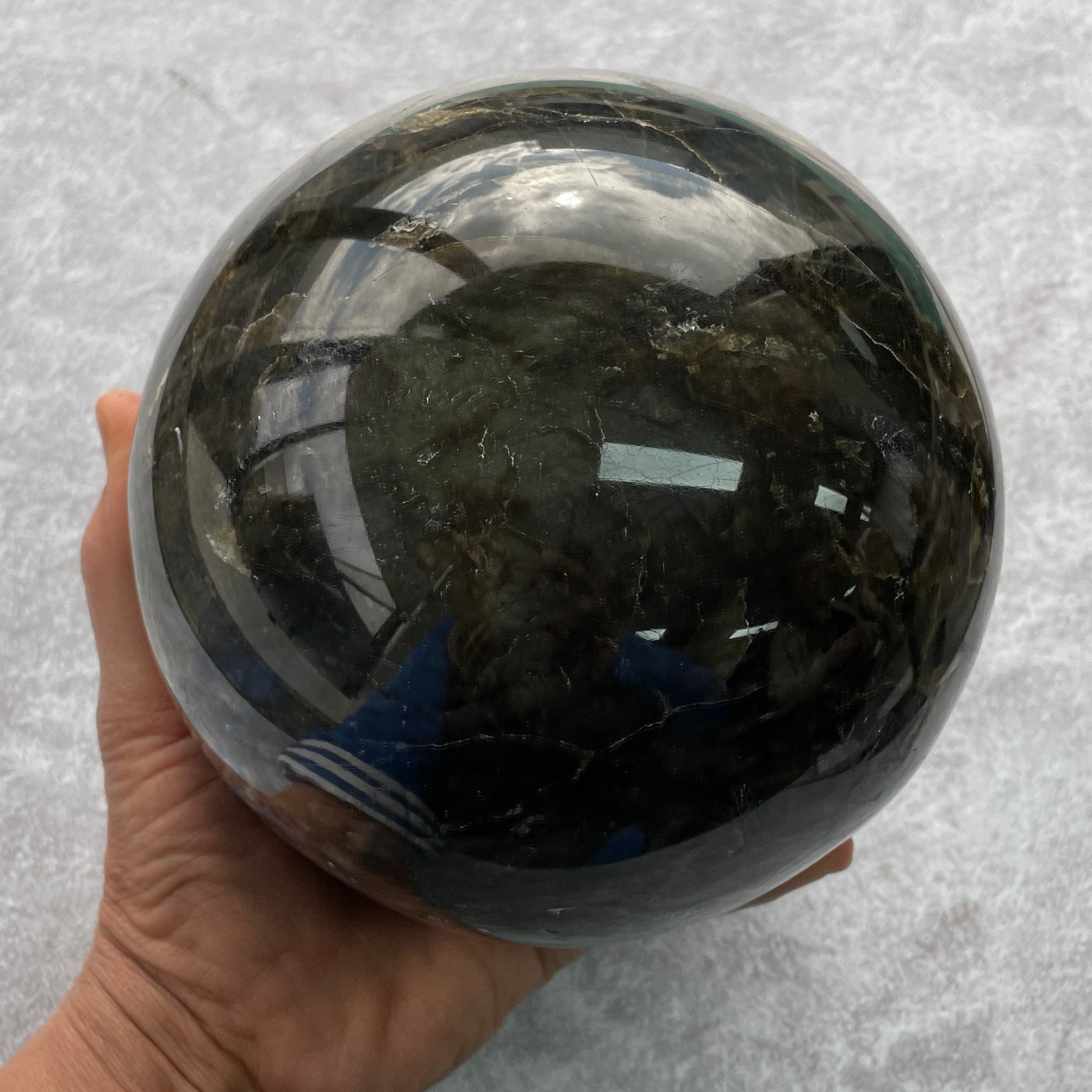 Labradorite Sphere - Large - 01