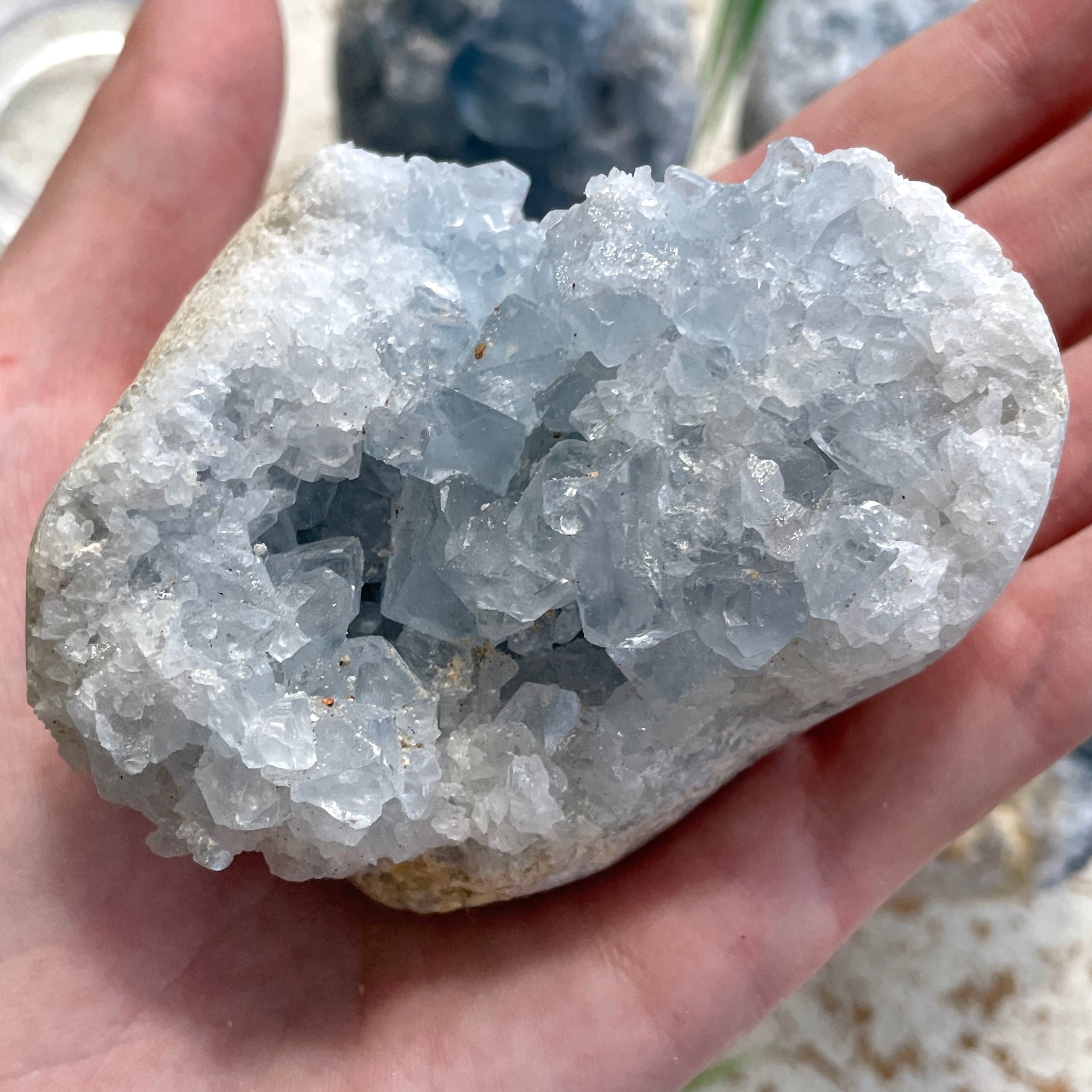 Celestite Cluster Small 1pc