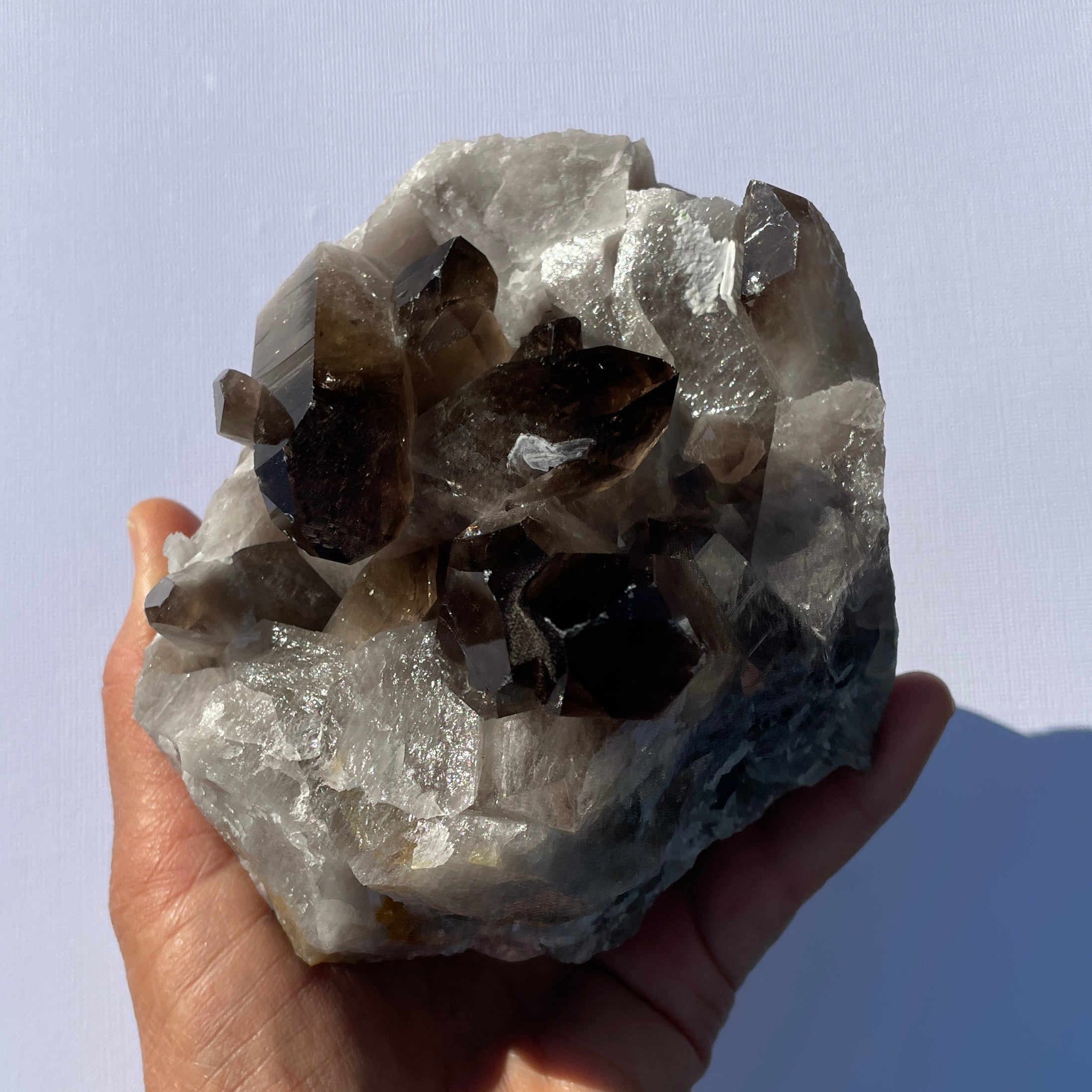 Smokey Quartz Cluster - 43
