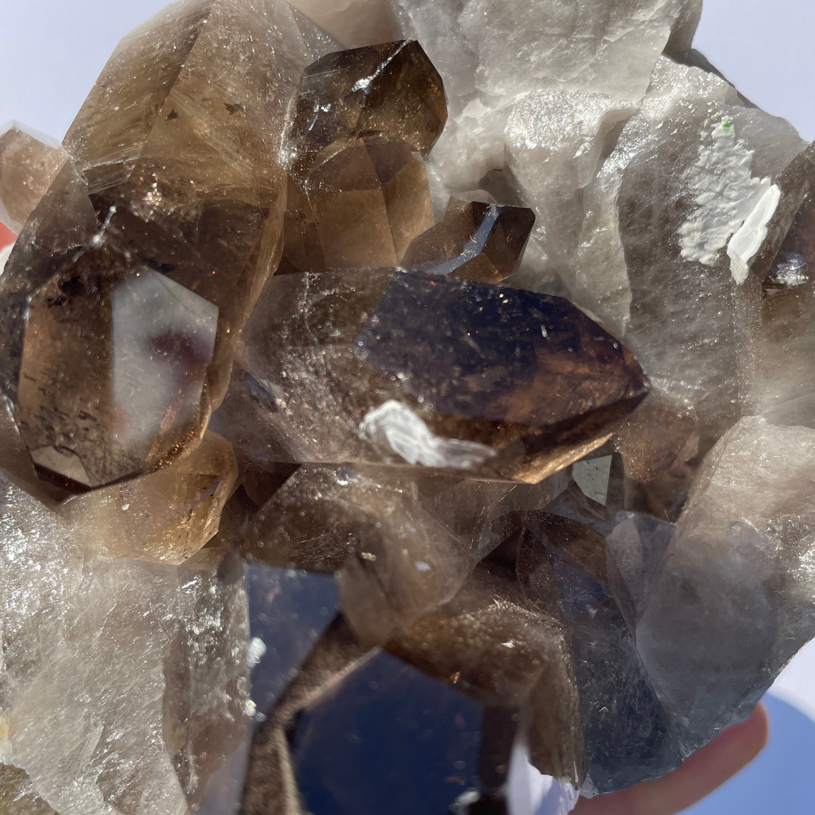 Smokey Quartz Cluster - 43