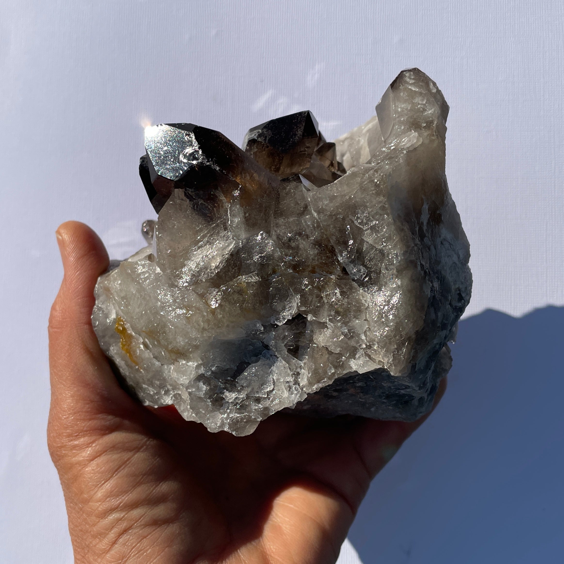 Smokey Quartz Cluster - 43
