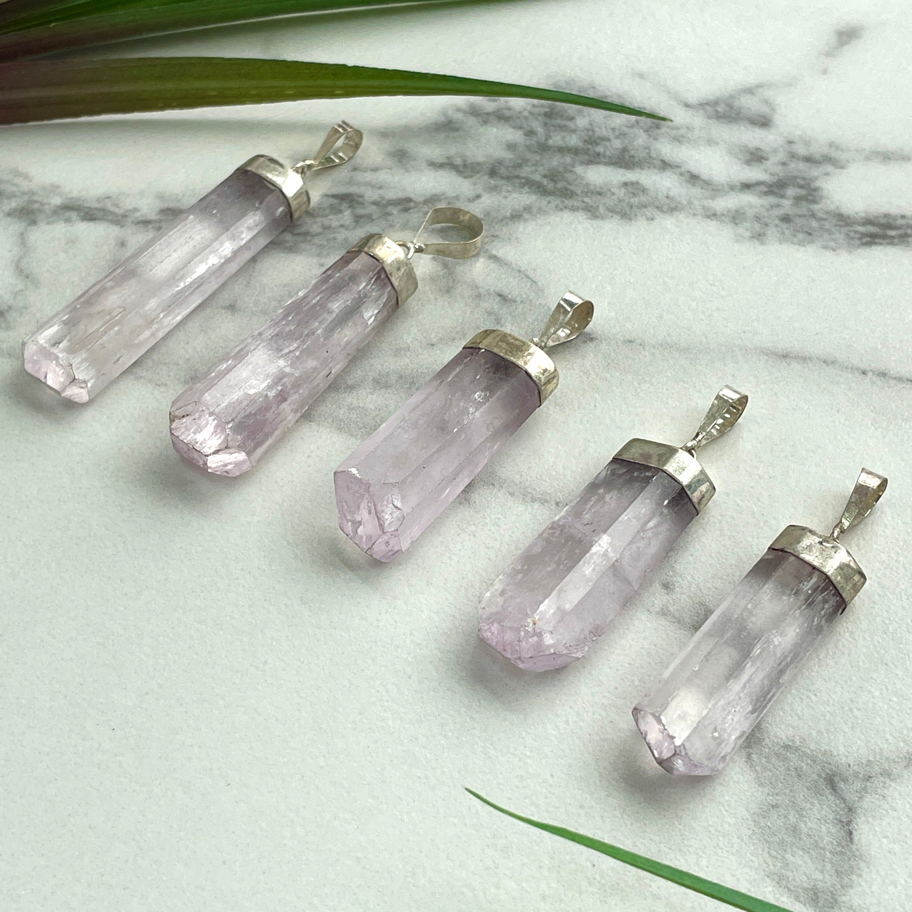 Kunzite Sterling Silver Pendant