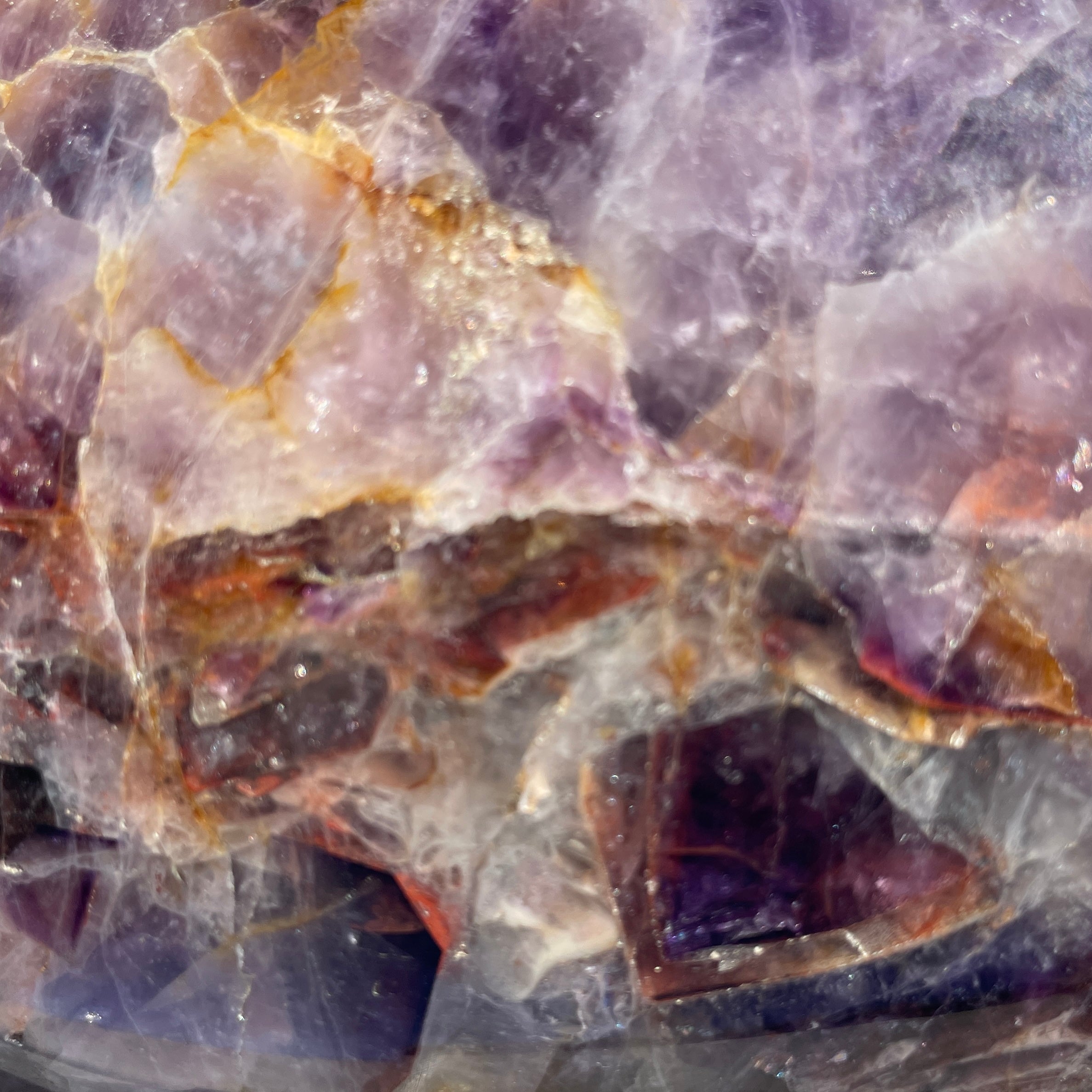 Chevron Amethyst - Oval - 03