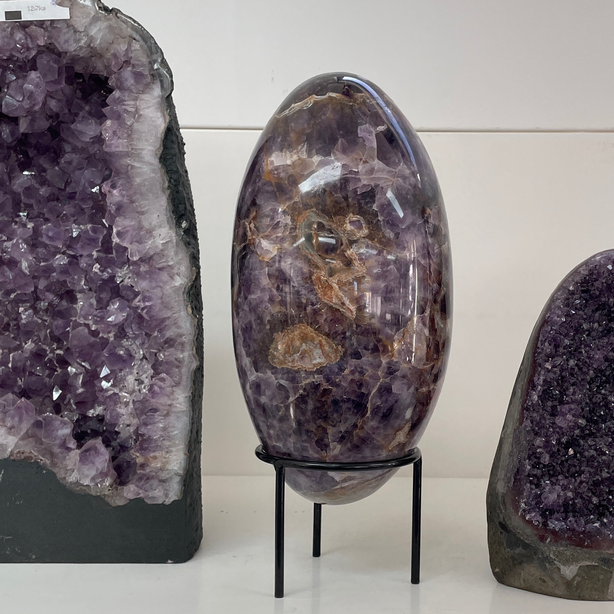 Chevron Amethyst - Oval - 03