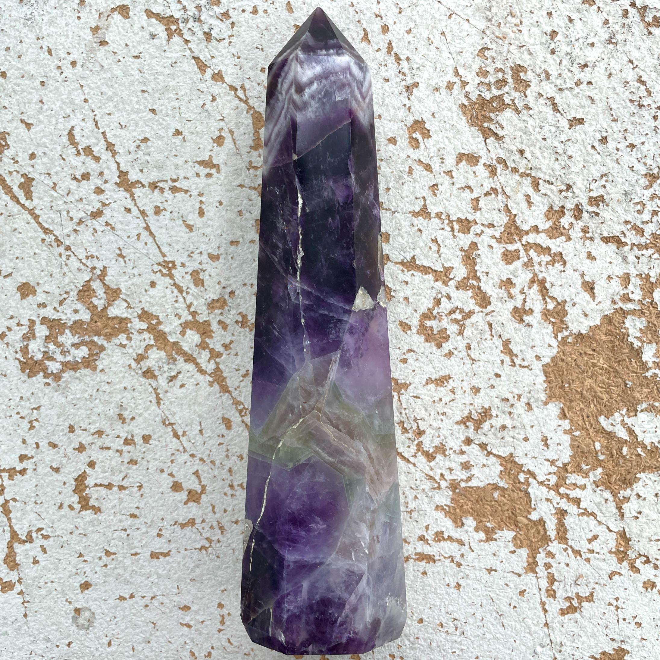 Amethyst Chevron Generator - LRG 18cm