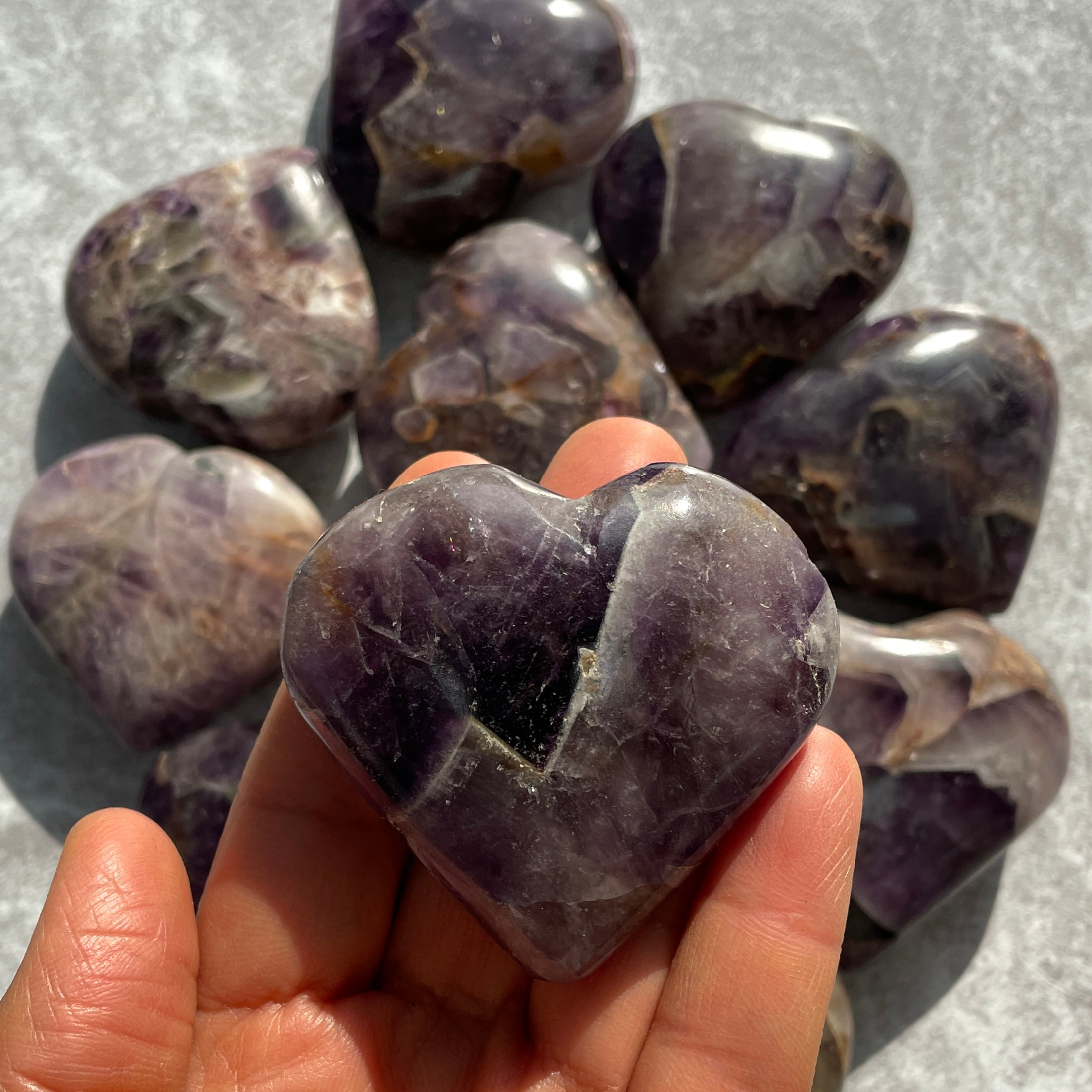 Amethyst Heart - 6cm