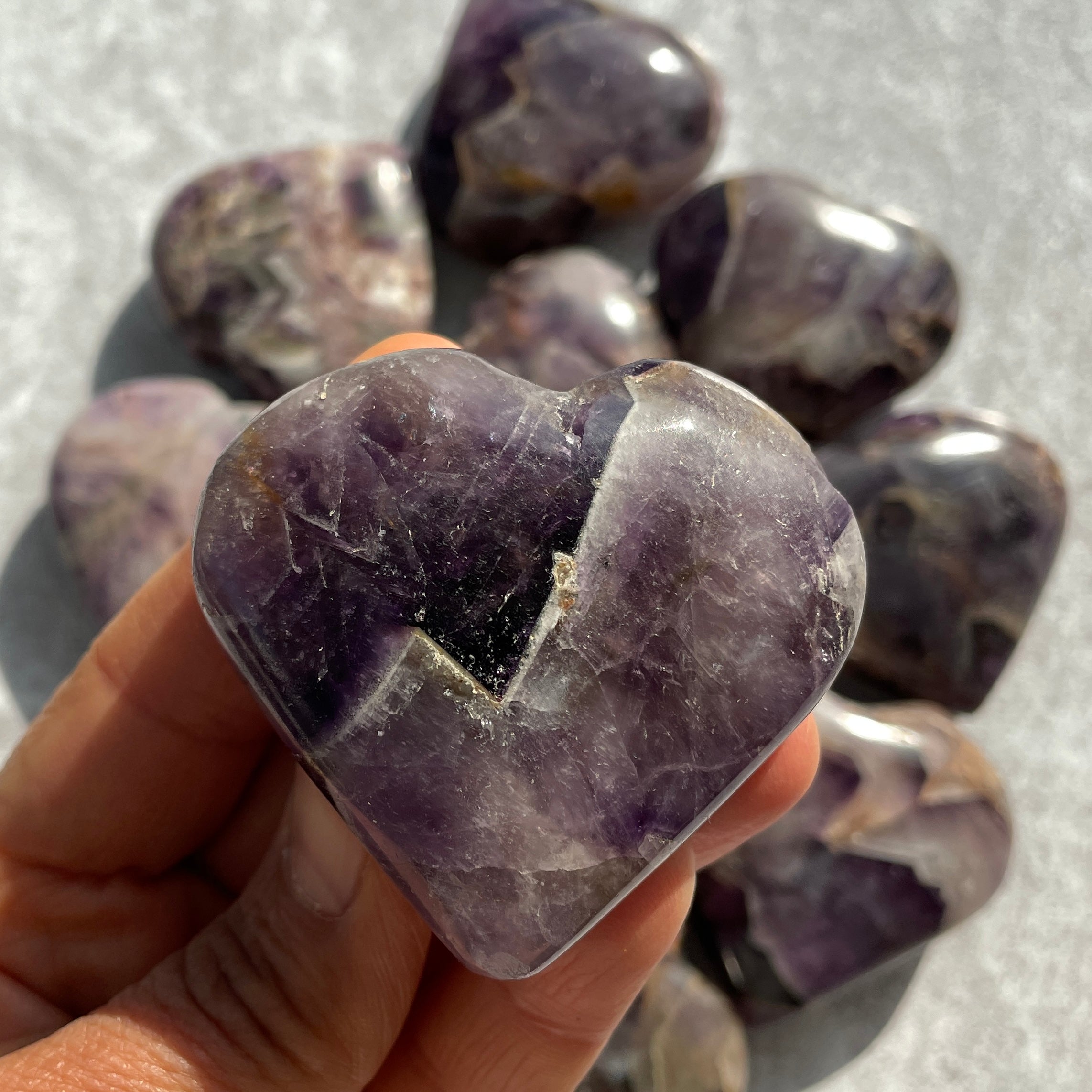 Amethyst Heart - 6cm