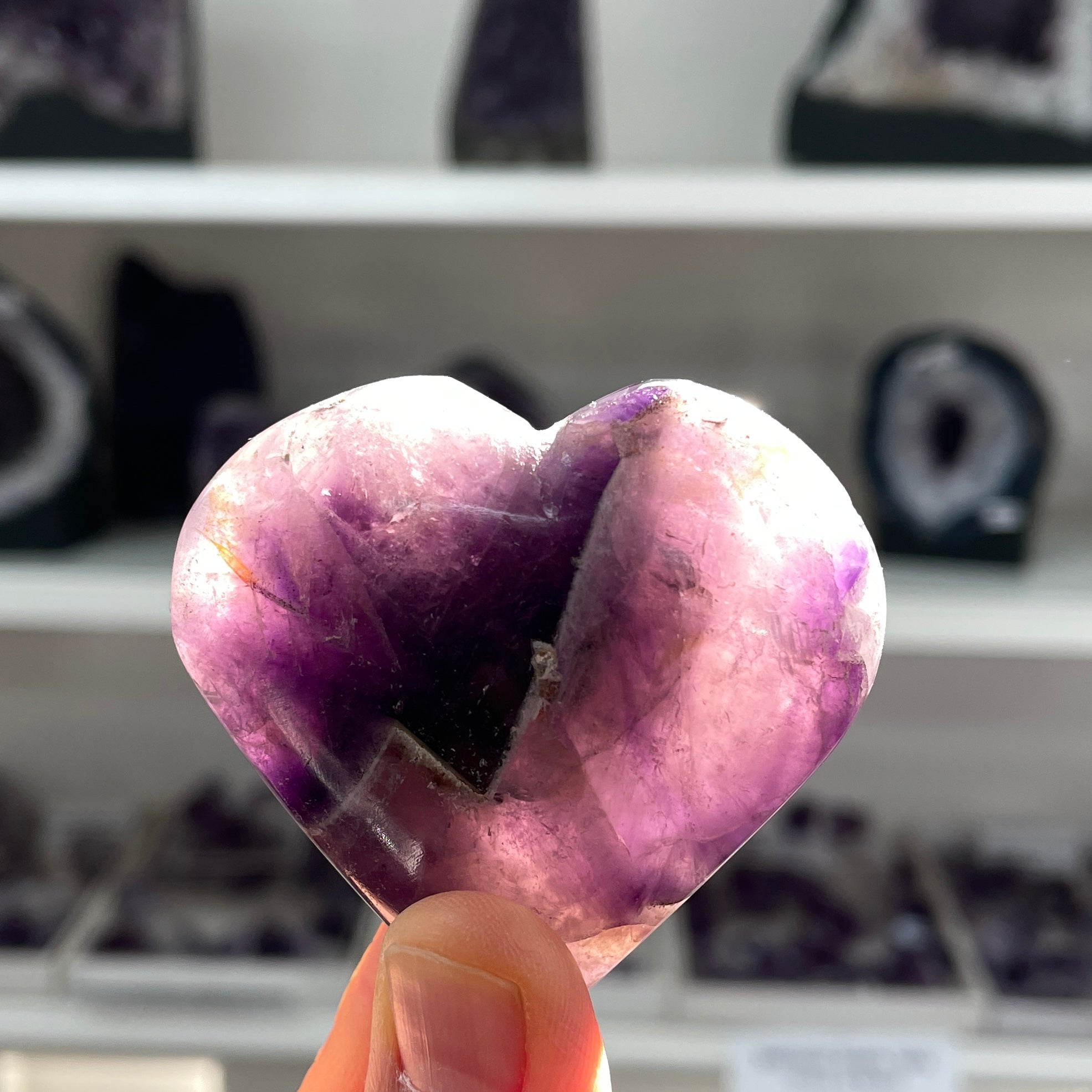 Amethyst Heart - 6cm