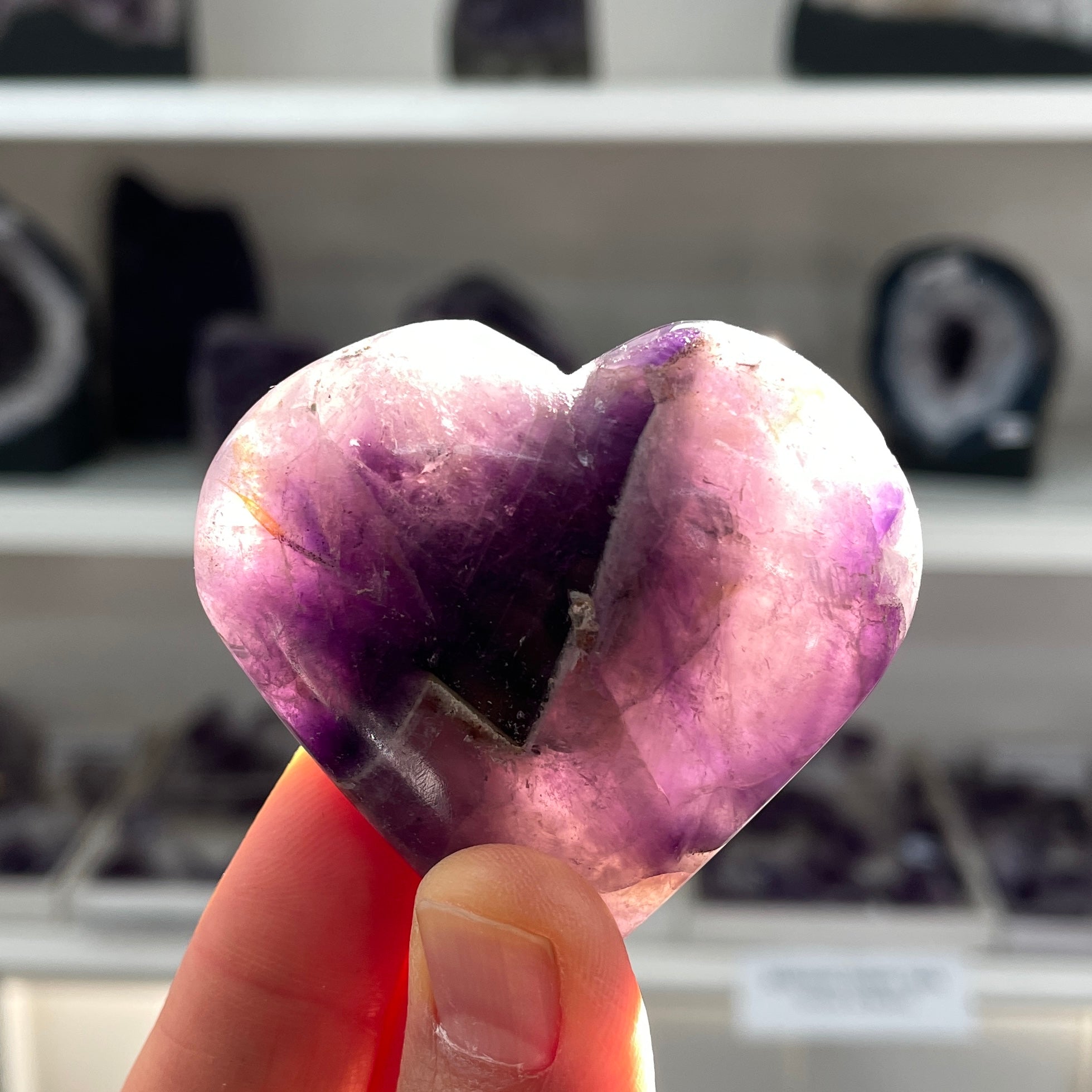 Amethyst Heart - 6cm