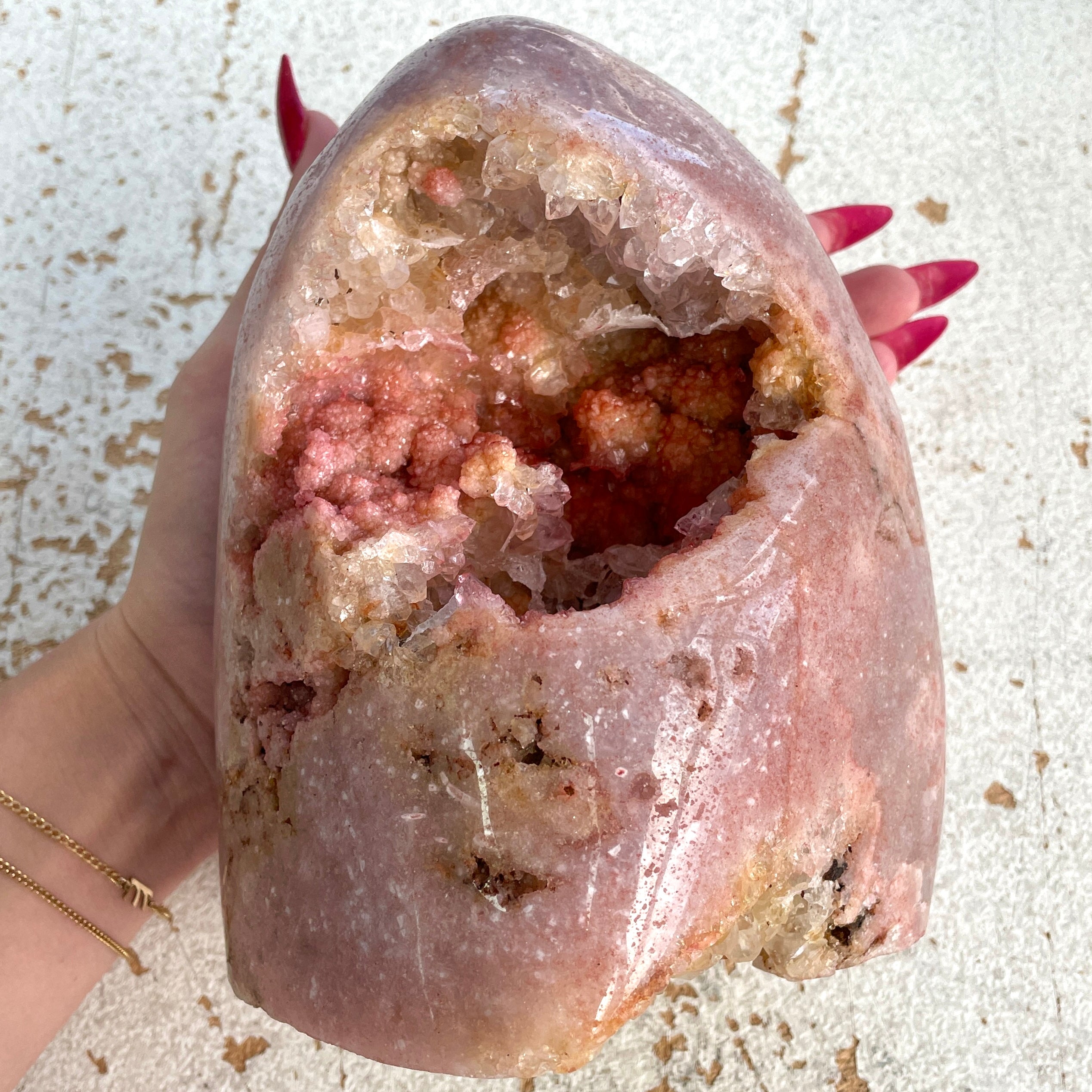 Pink Amethyst Large - Geode - P99
