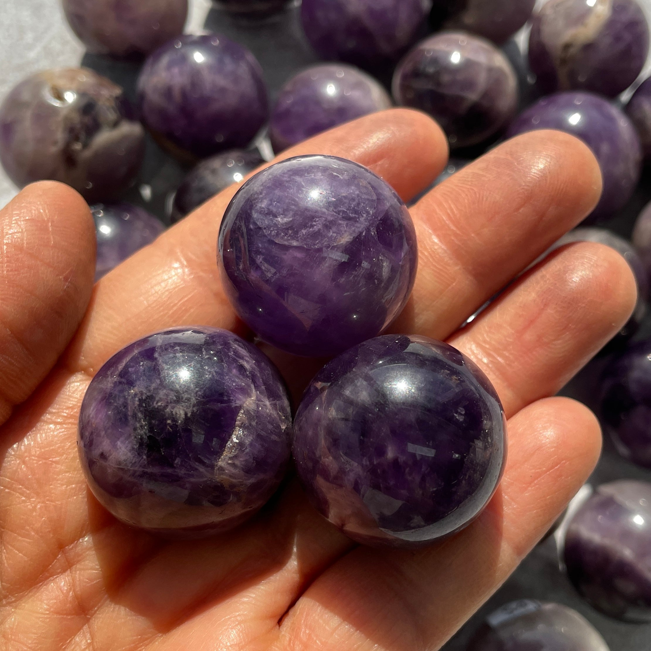 Amethyst Mini Sphere - 2.5cm