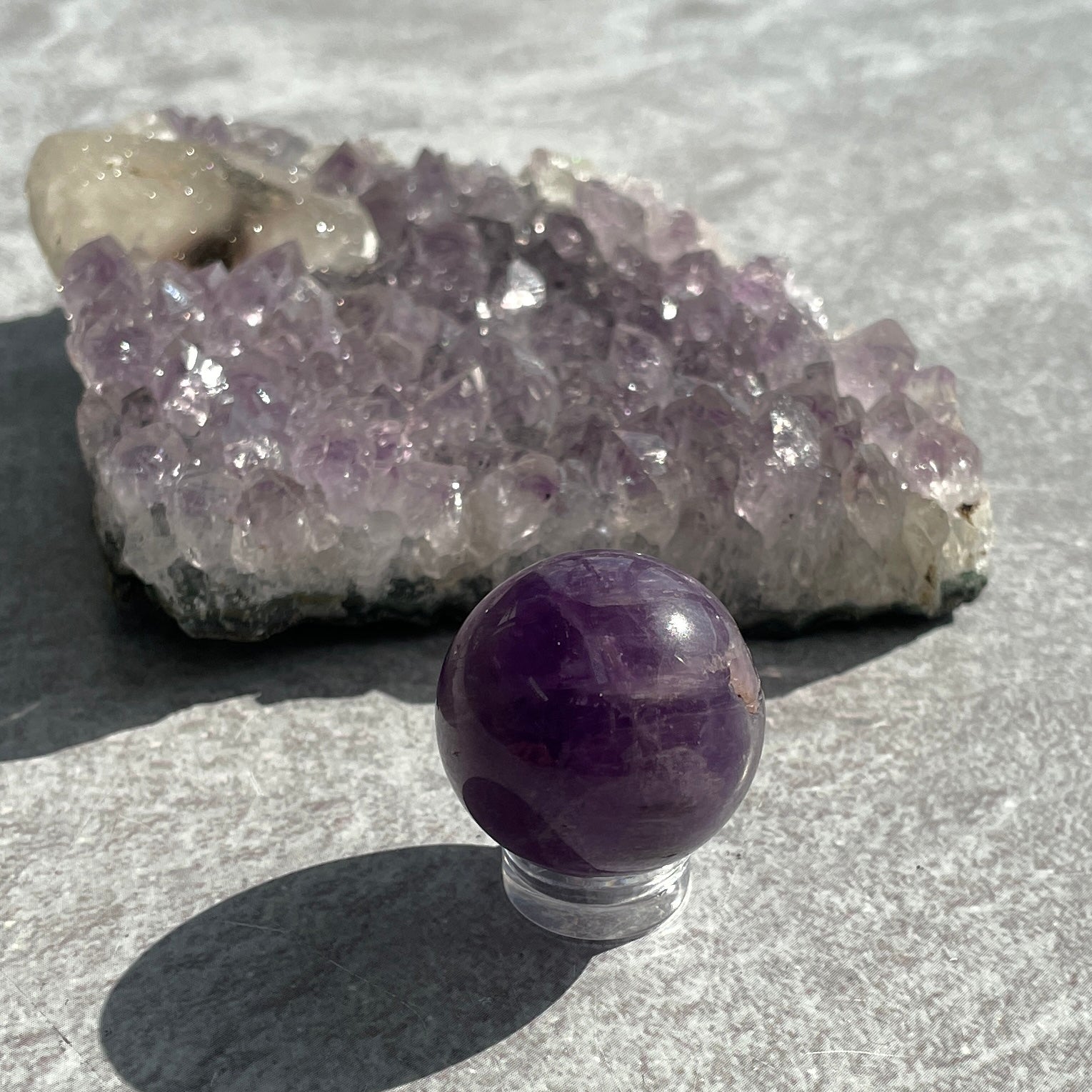 Amethyst Mini Sphere - 2.5cm