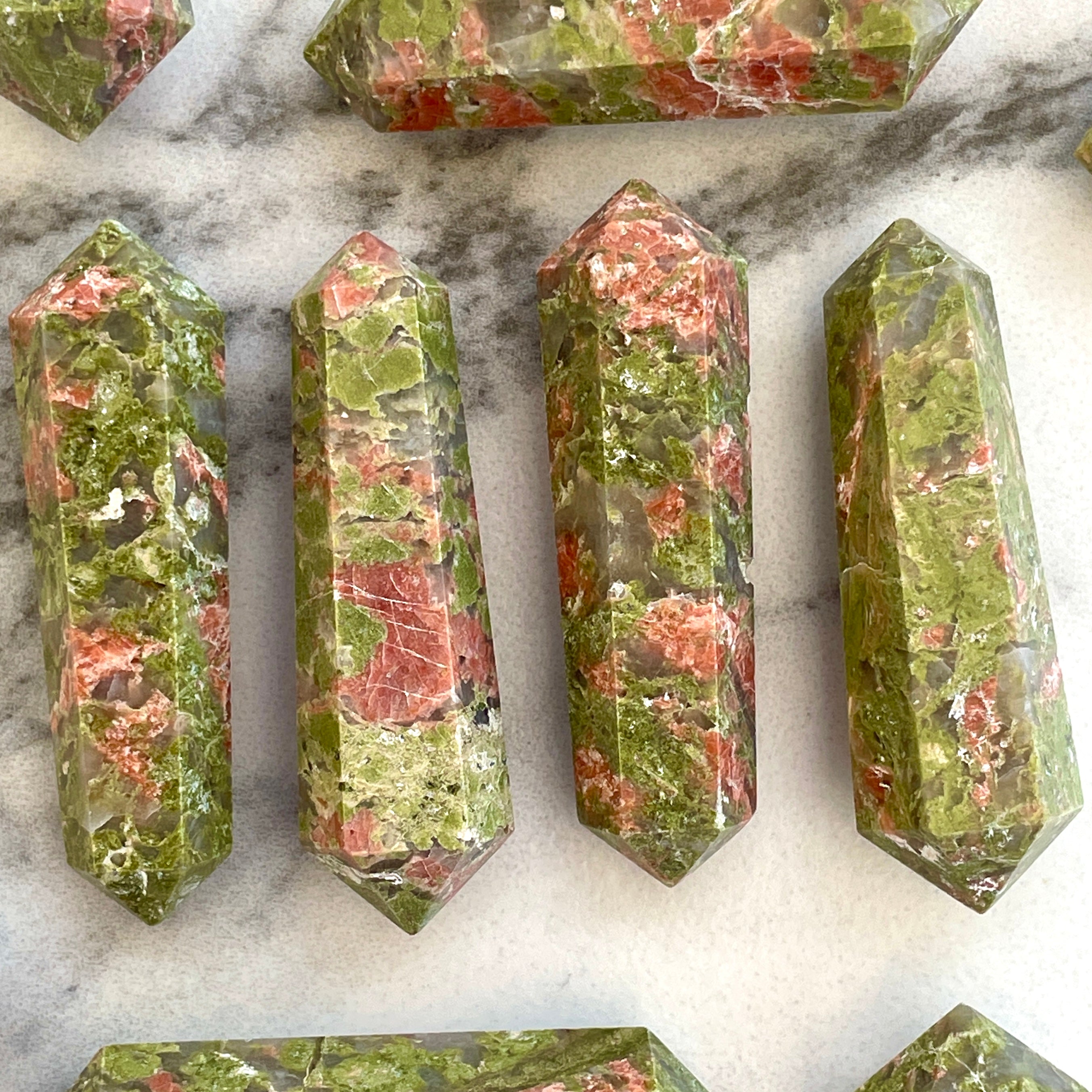 Unakite Dt Wand Mini - 1pc