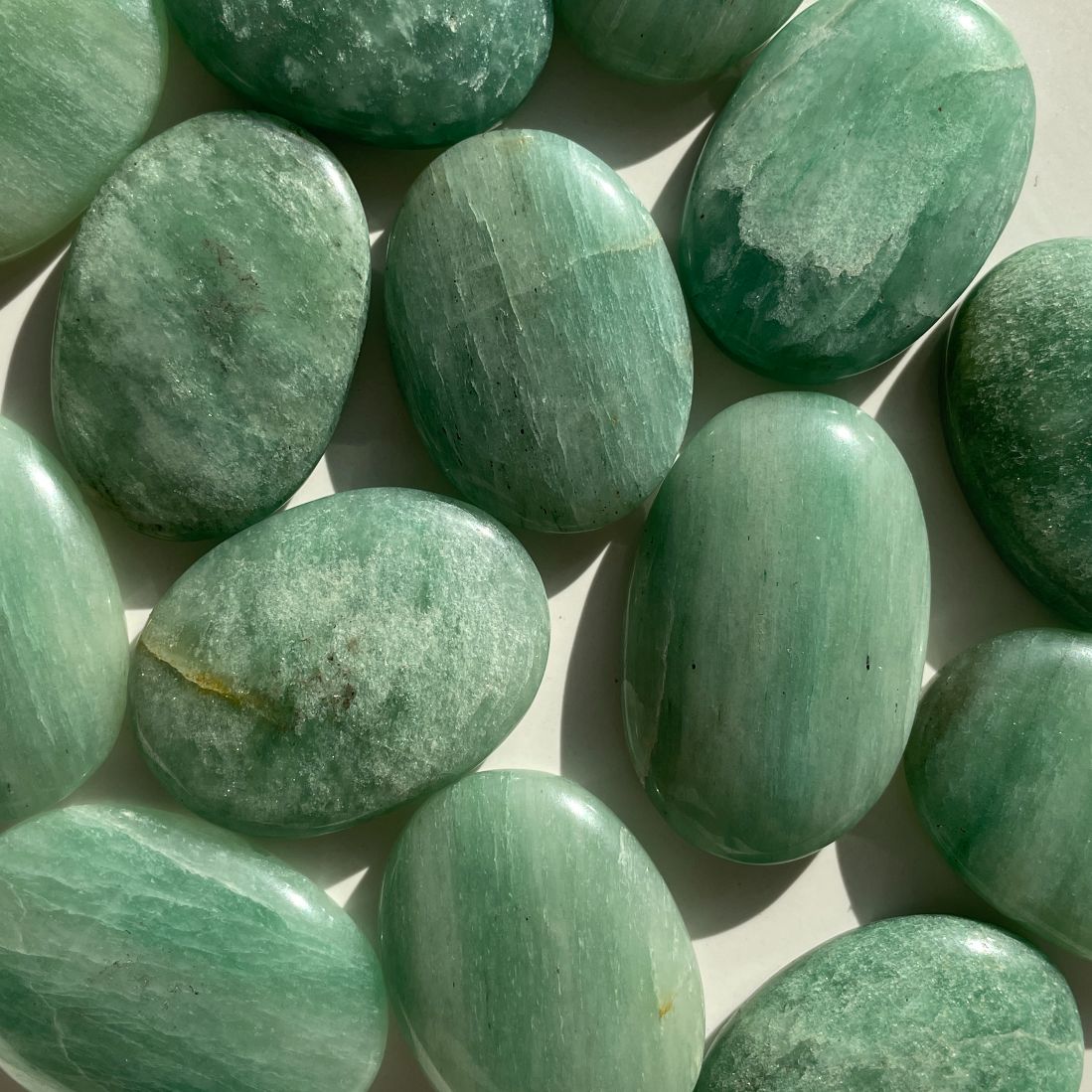 Green Aventurine - Small Palm Stone (IN)