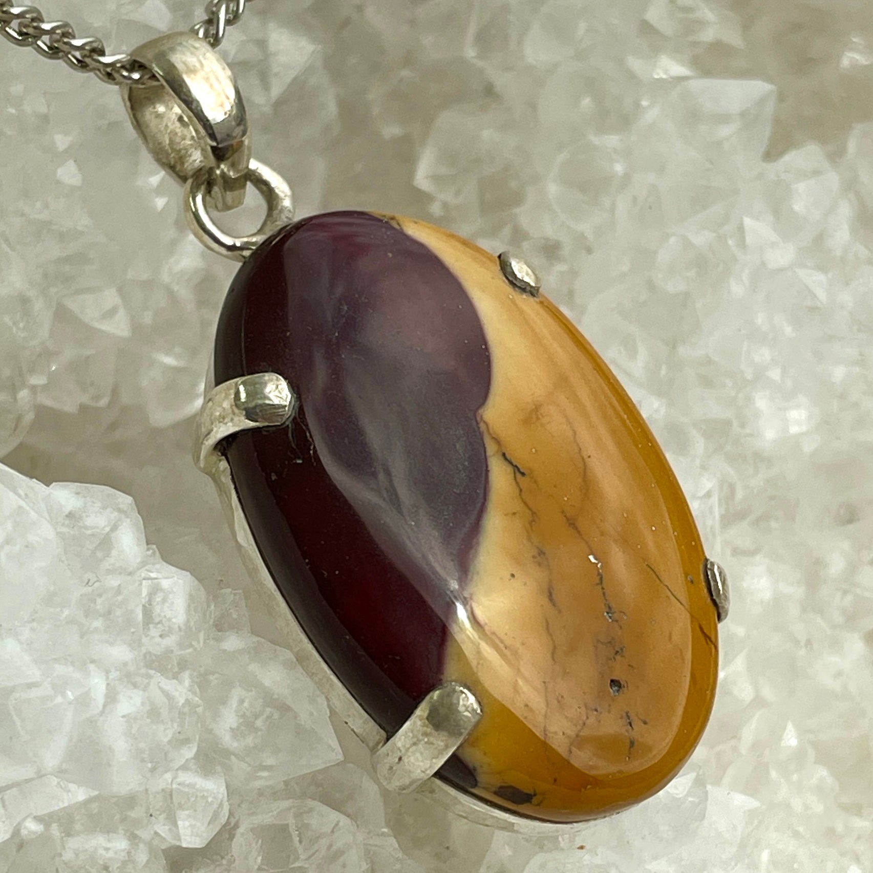 Mookaite Silver Pendant Large - SP83