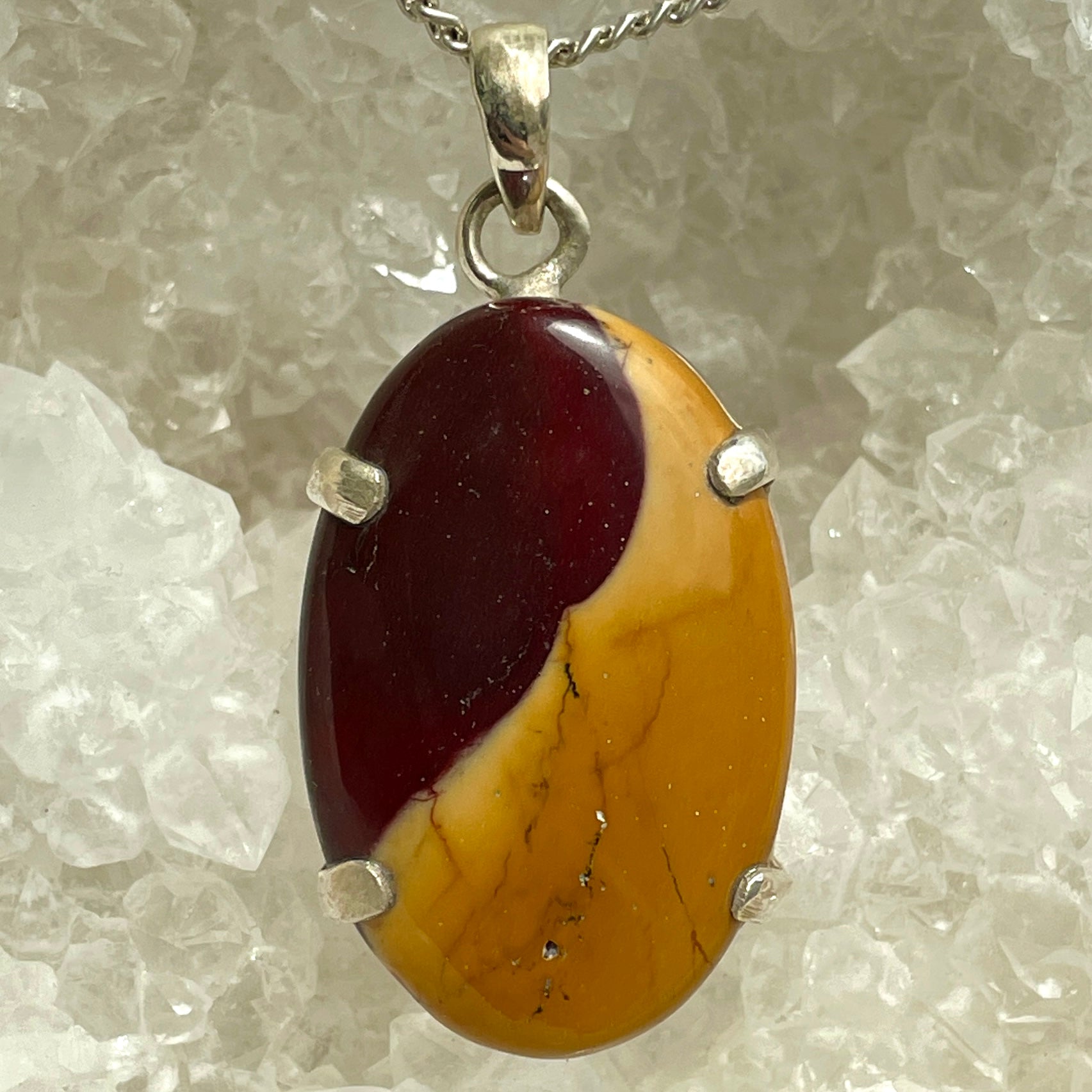 Mookaite Silver Pendant Large - SP83