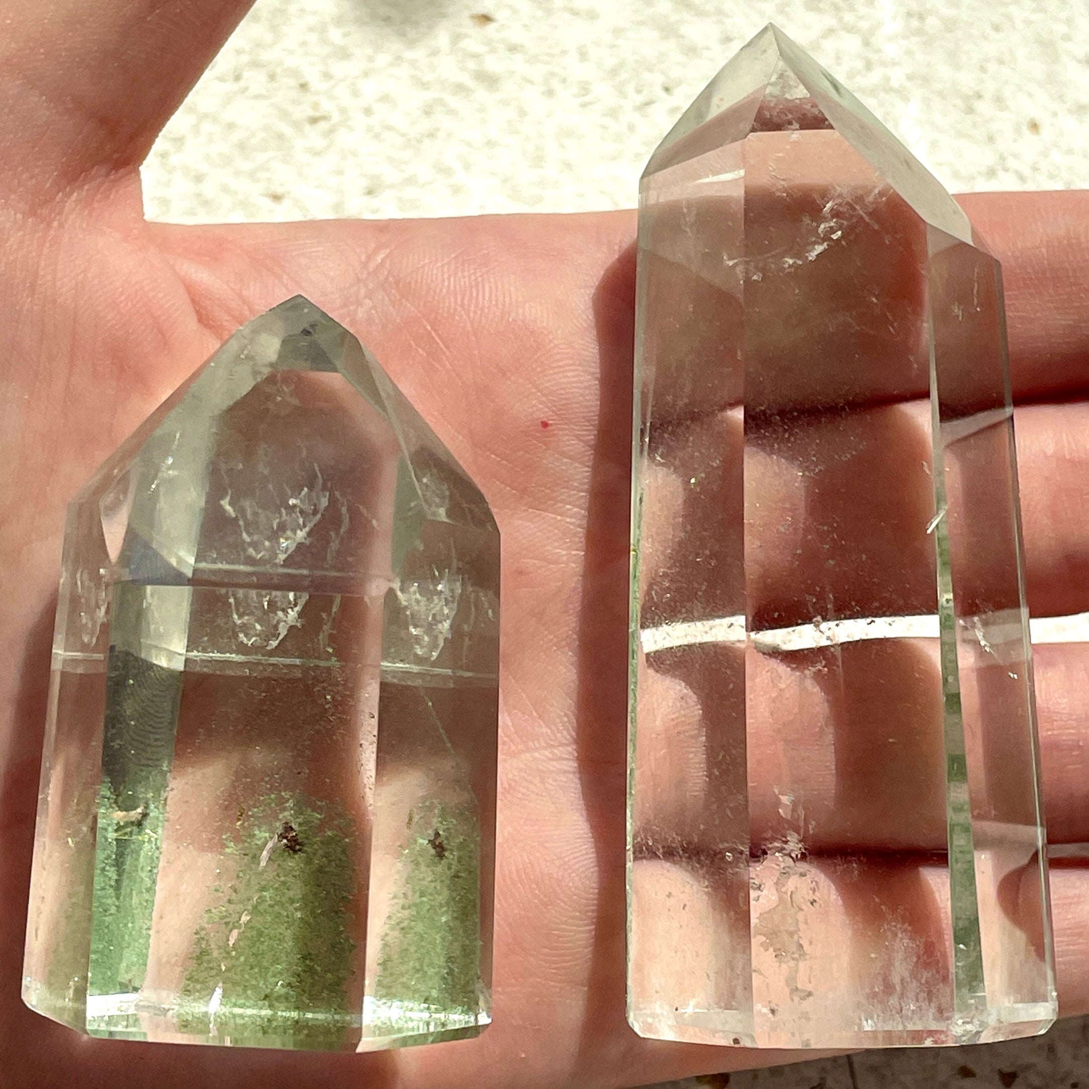 Tourmalinated Quartz Generator Pair - E