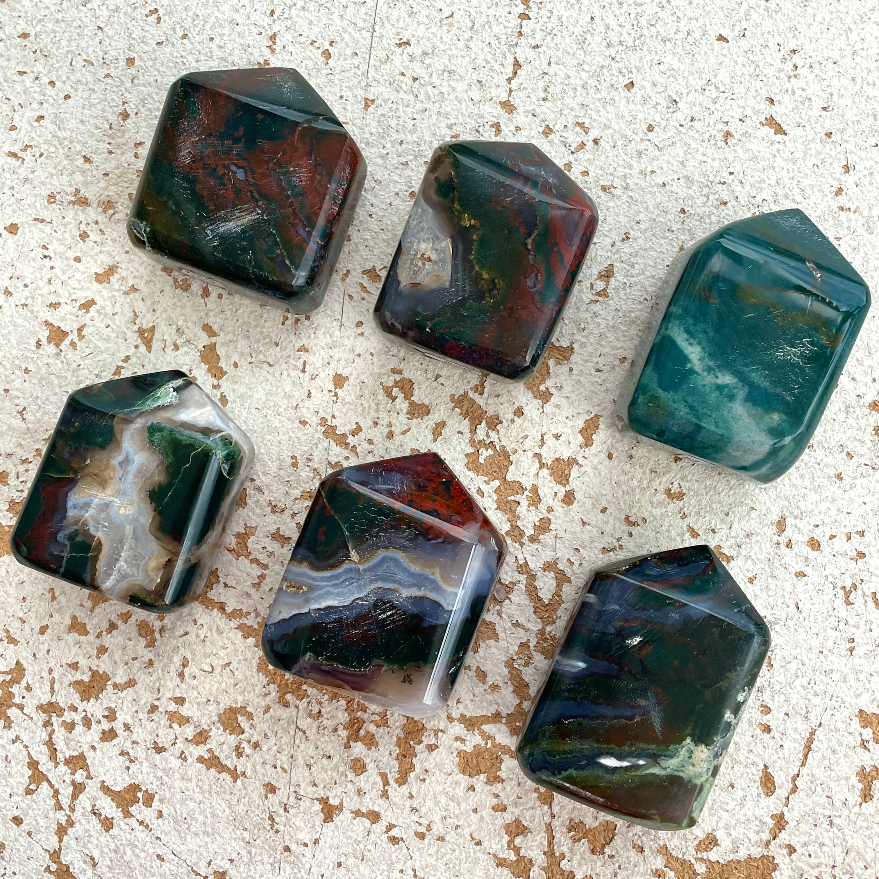 Bloodstone Freeform - 1pc