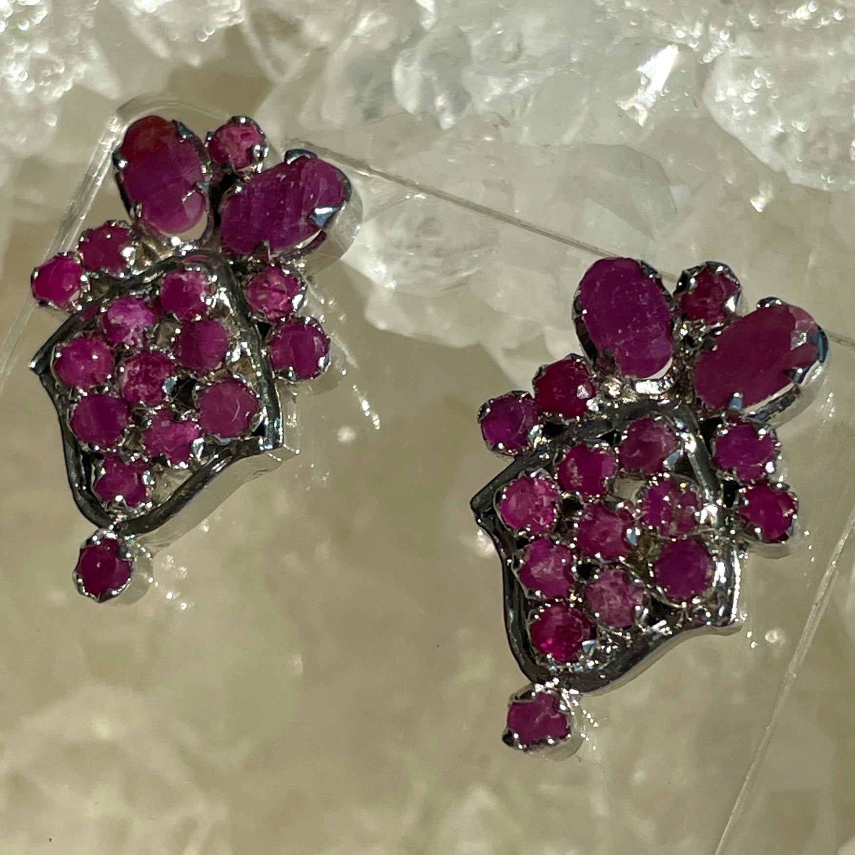 Ruby Earrings - B