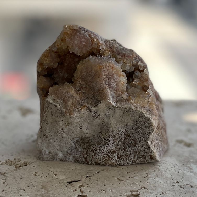 Pink Amethyst Cluster - 16