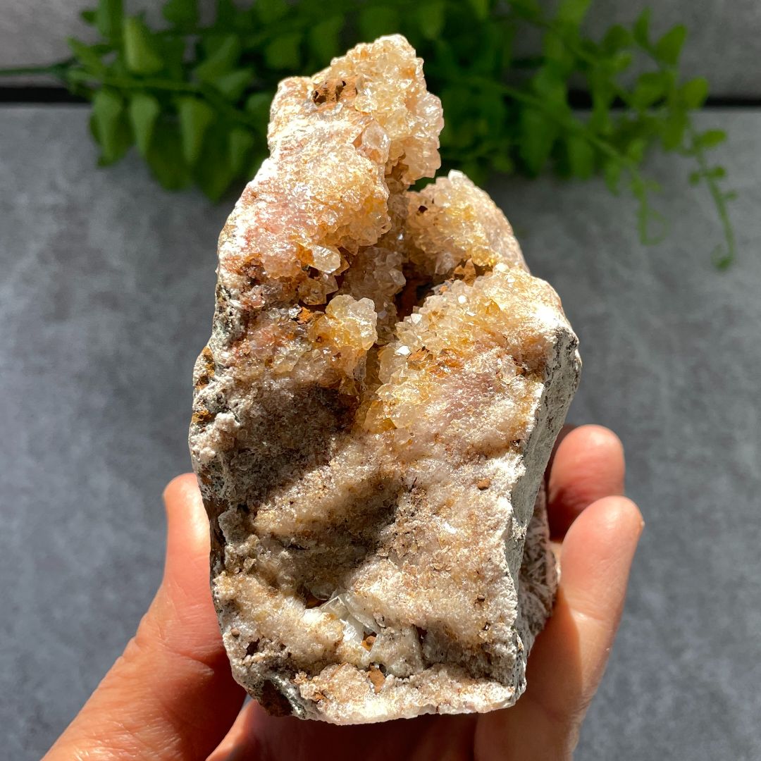 Pink Amethyst Cluster - 16