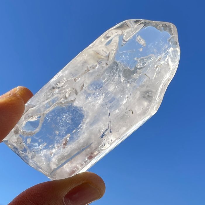 Clear Quartz Polished Point Freeform - 1pc
