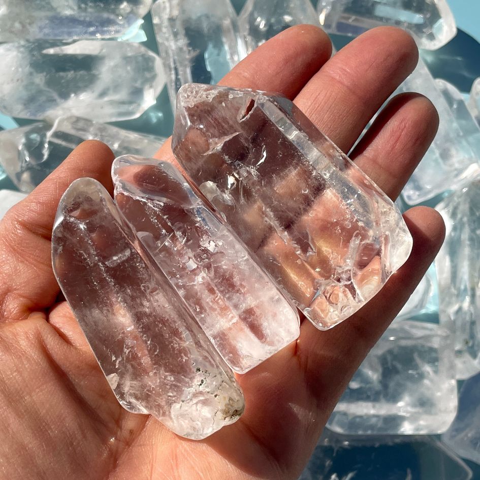 Clear Quartz Polished Point Freeform - 1pc