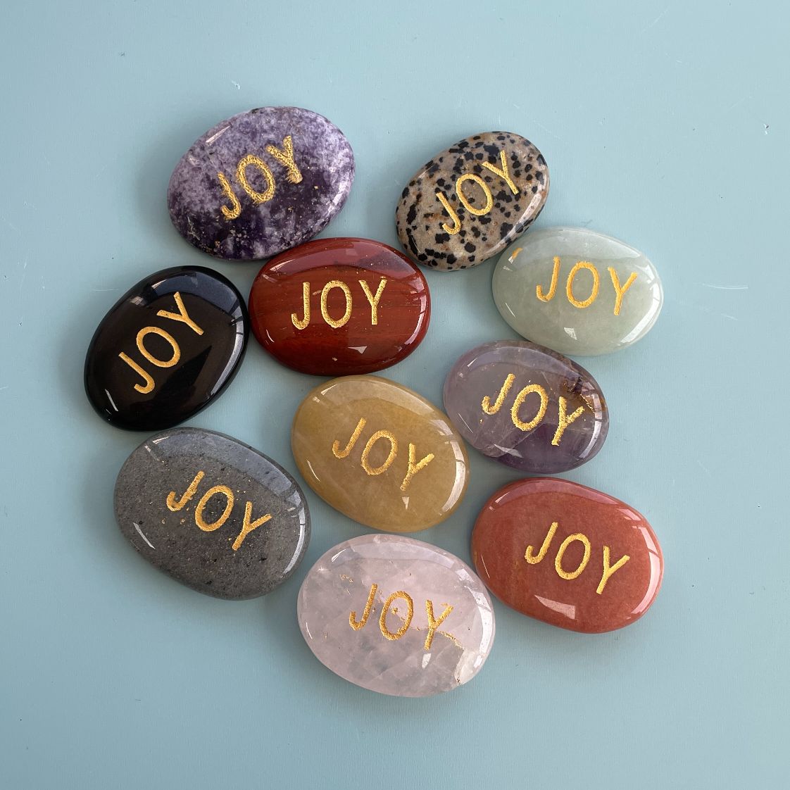 Word Palmstone - Joy - 1pc