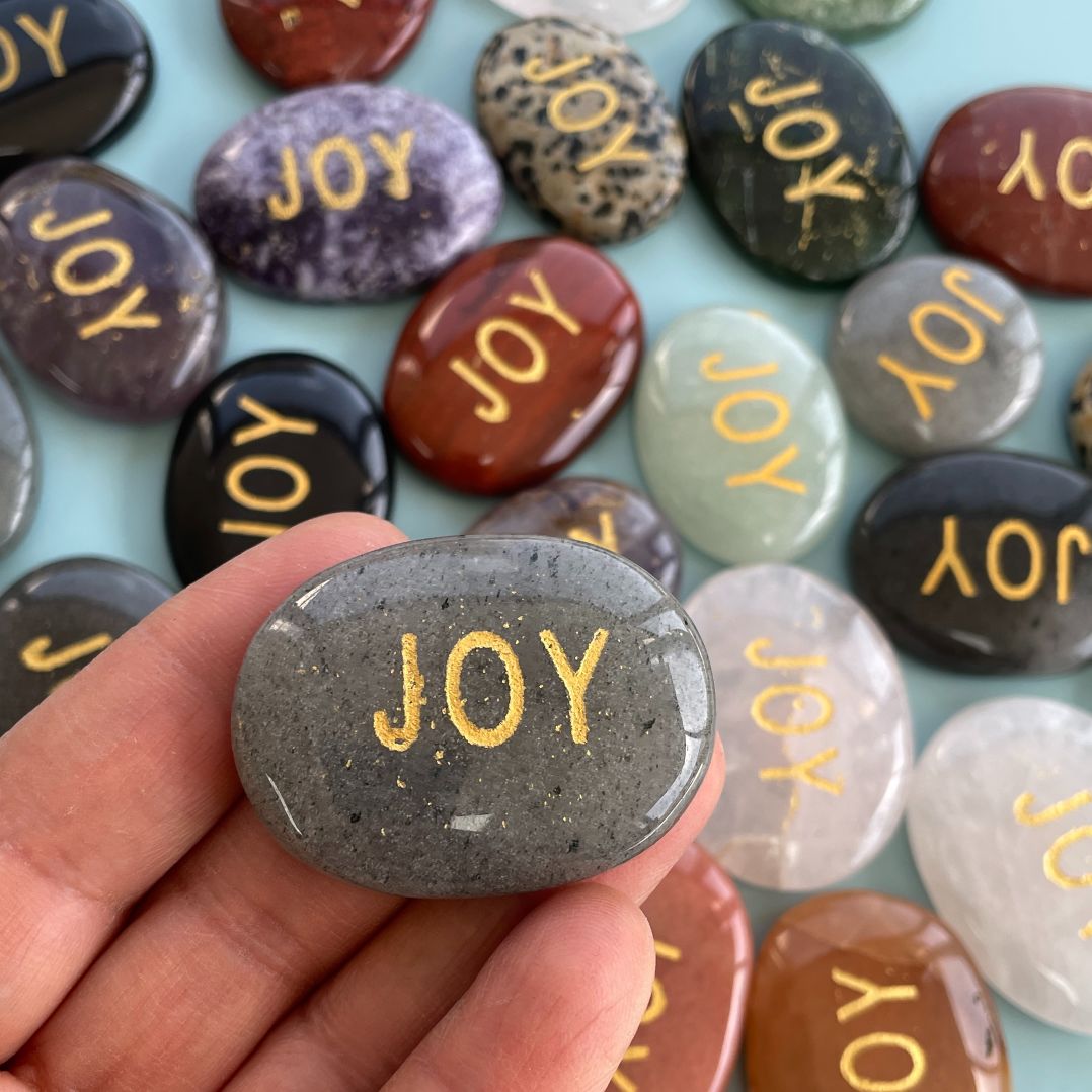 Word Palmstone - Joy - 1pc