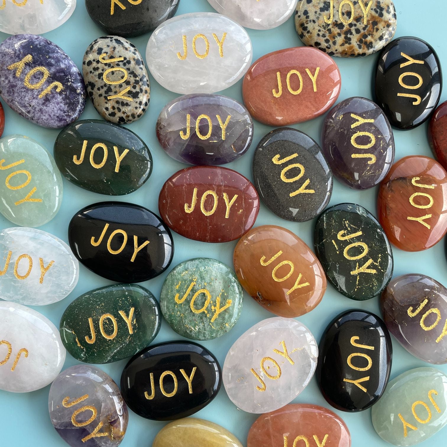 Word Palmstone - Joy - 1pc