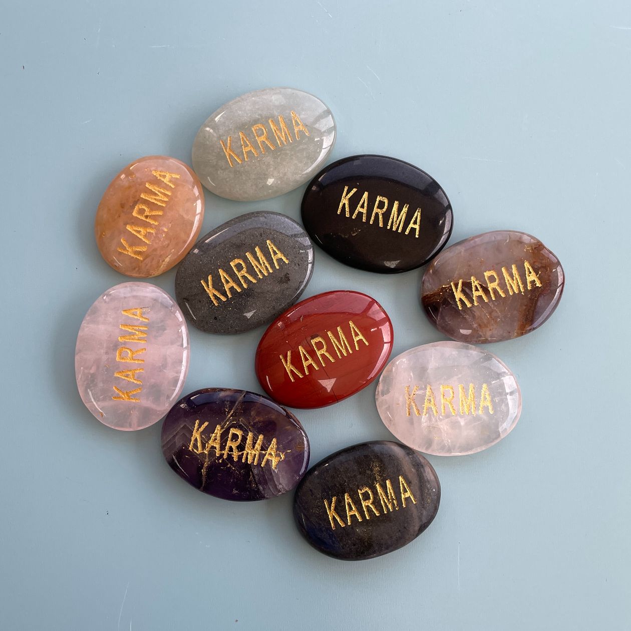 Word Palmstone - Karma - 1pc