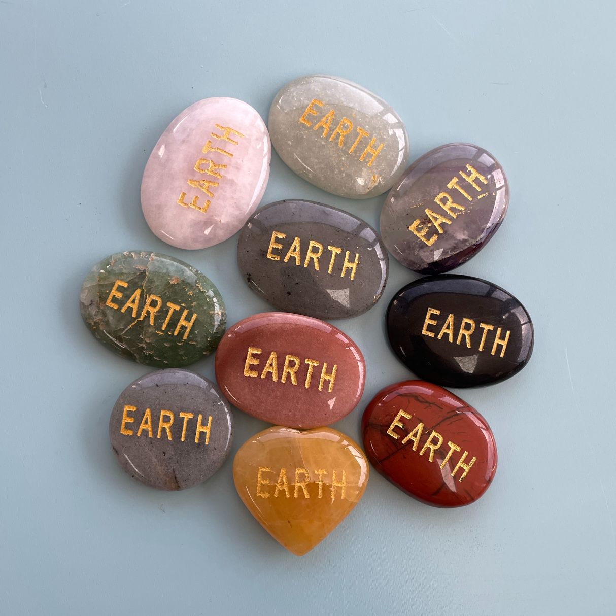 Word Palmstone - Earth - 1pc