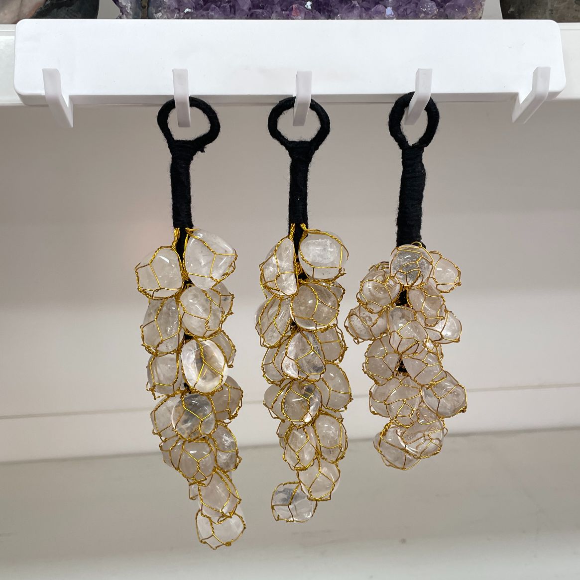 Mini Tumble Hanger - Clear Quartz