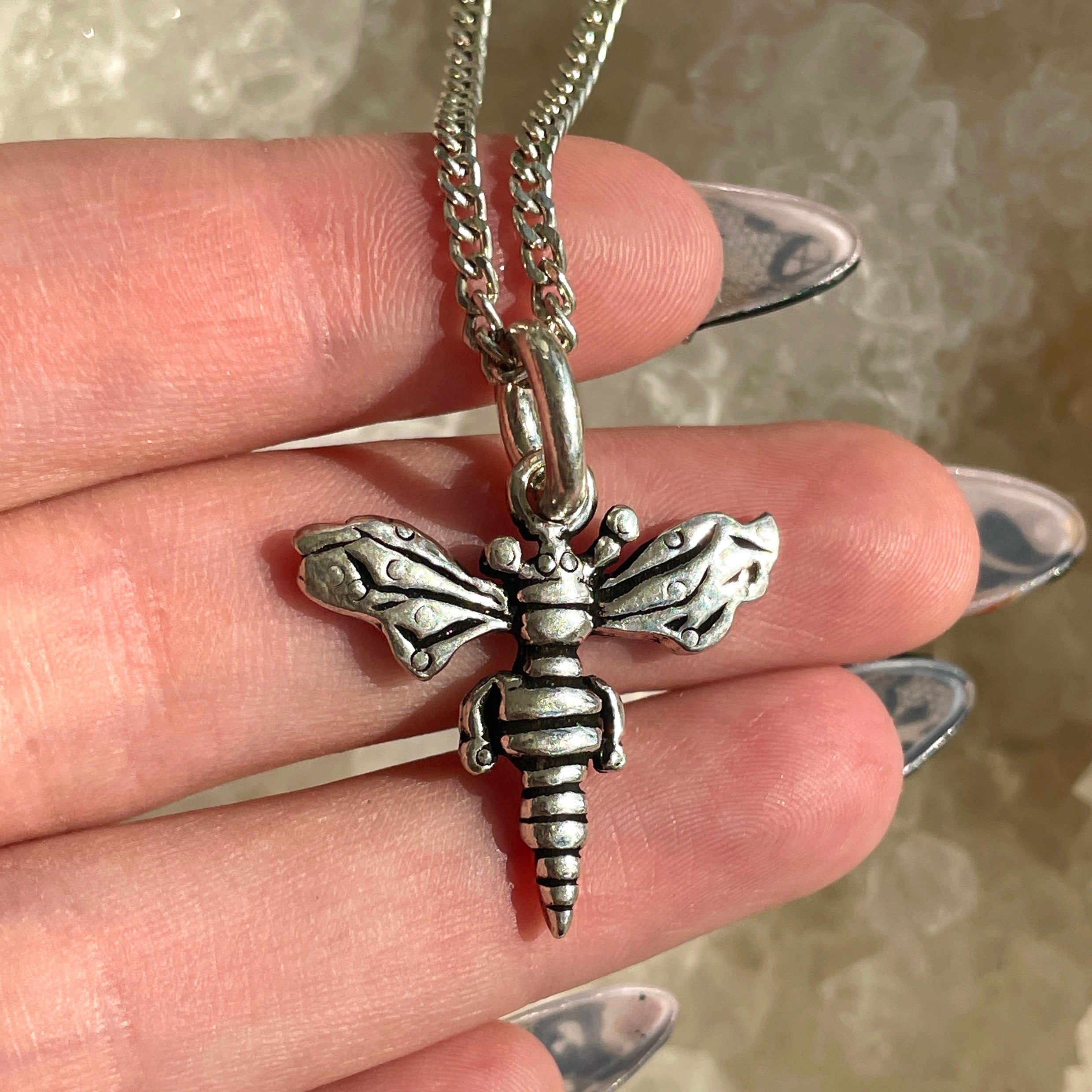 Queen Bee Sterling Silver Pendant