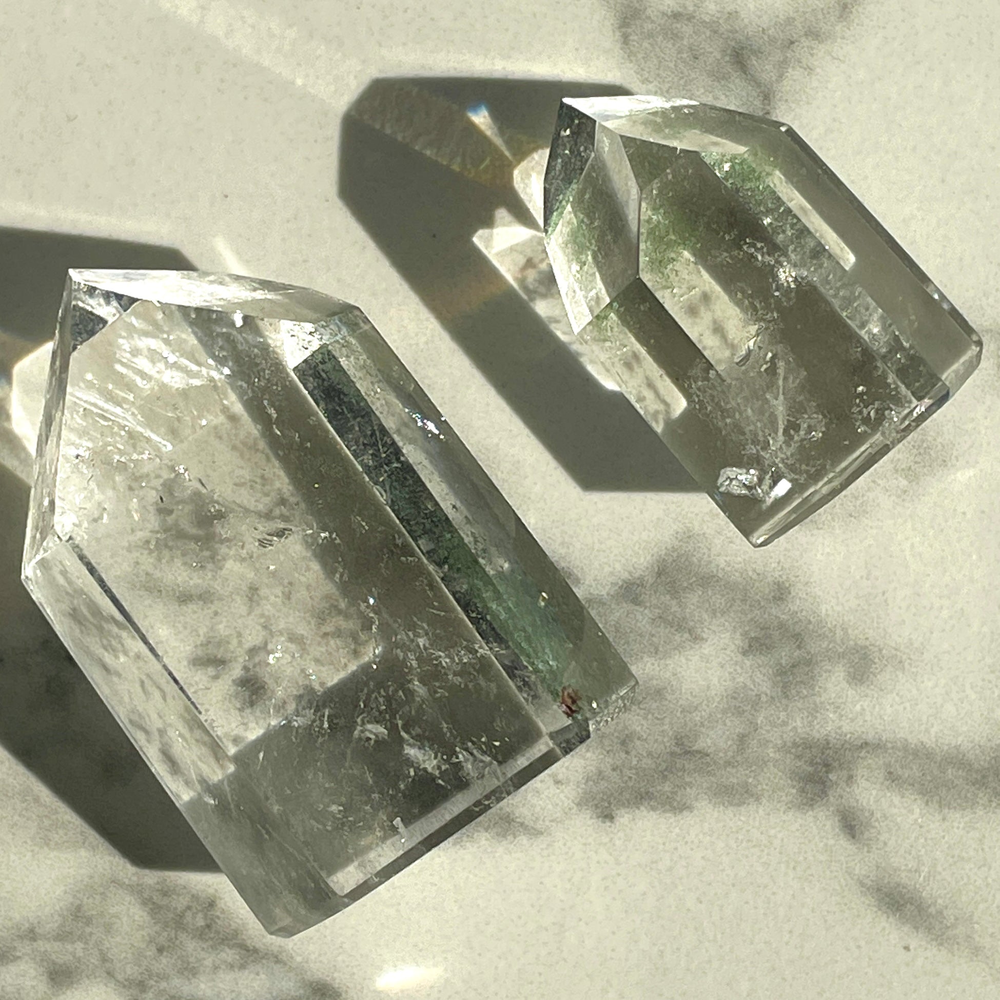 Tourmalinated Quartz Generator Pair - K