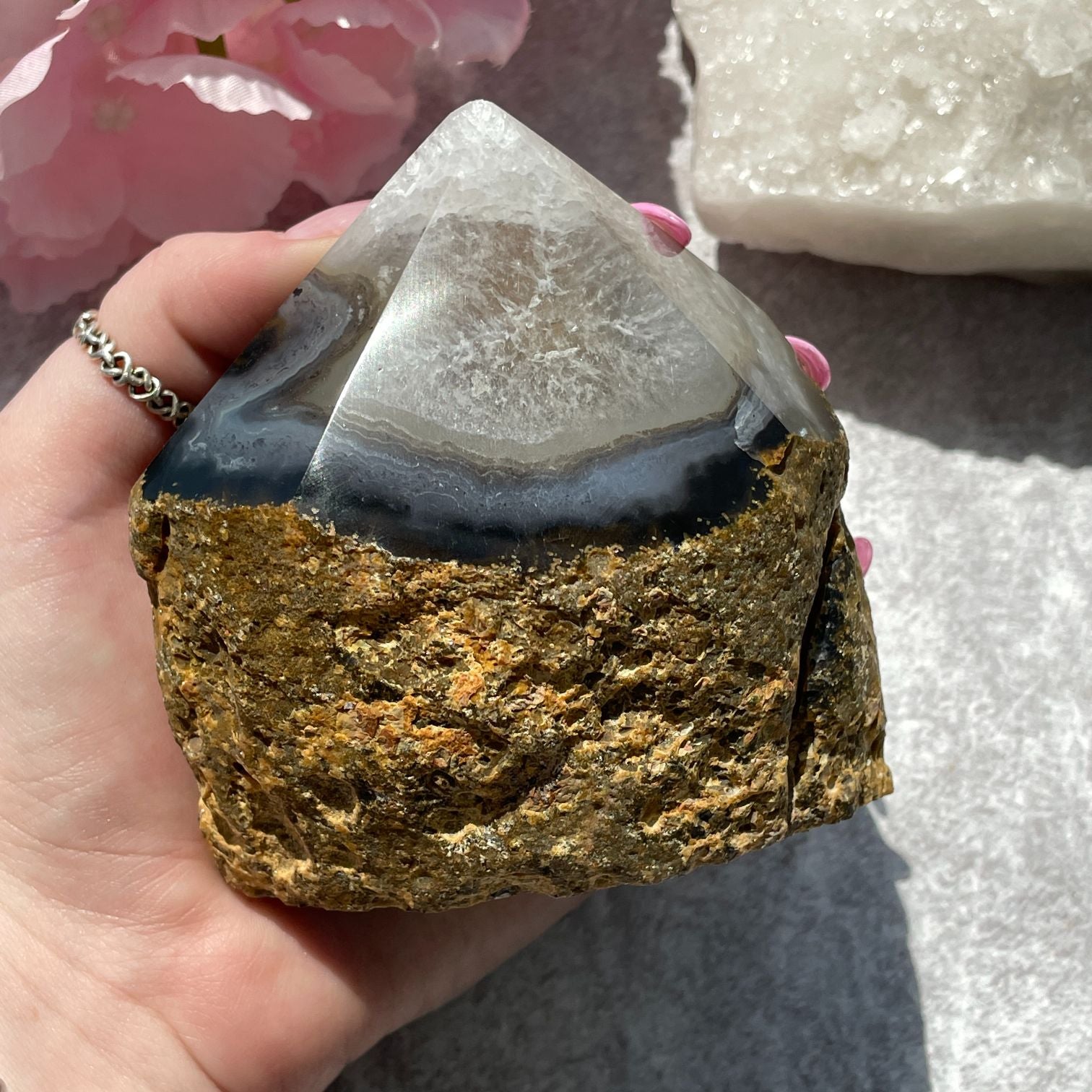Polished Agate Point - 08