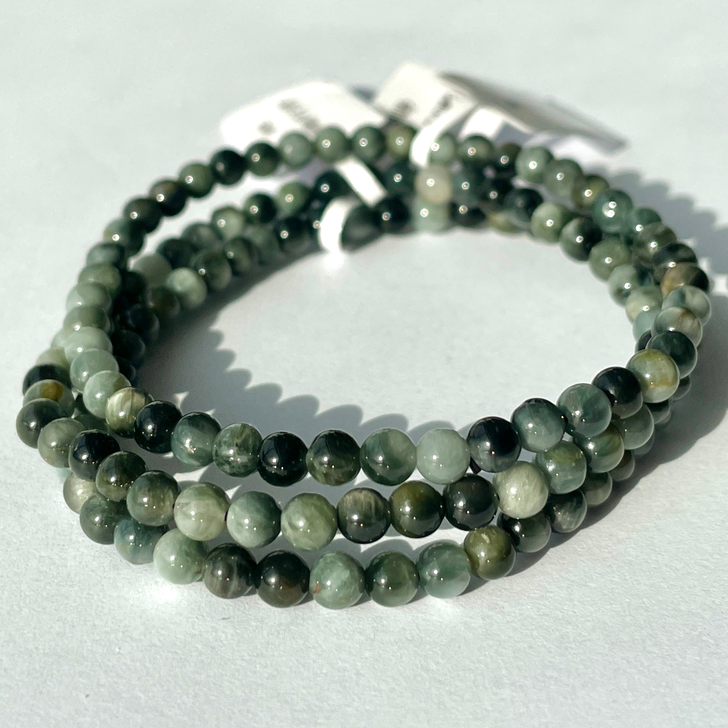 Cats Eye - Bead Bracelet - 4mm