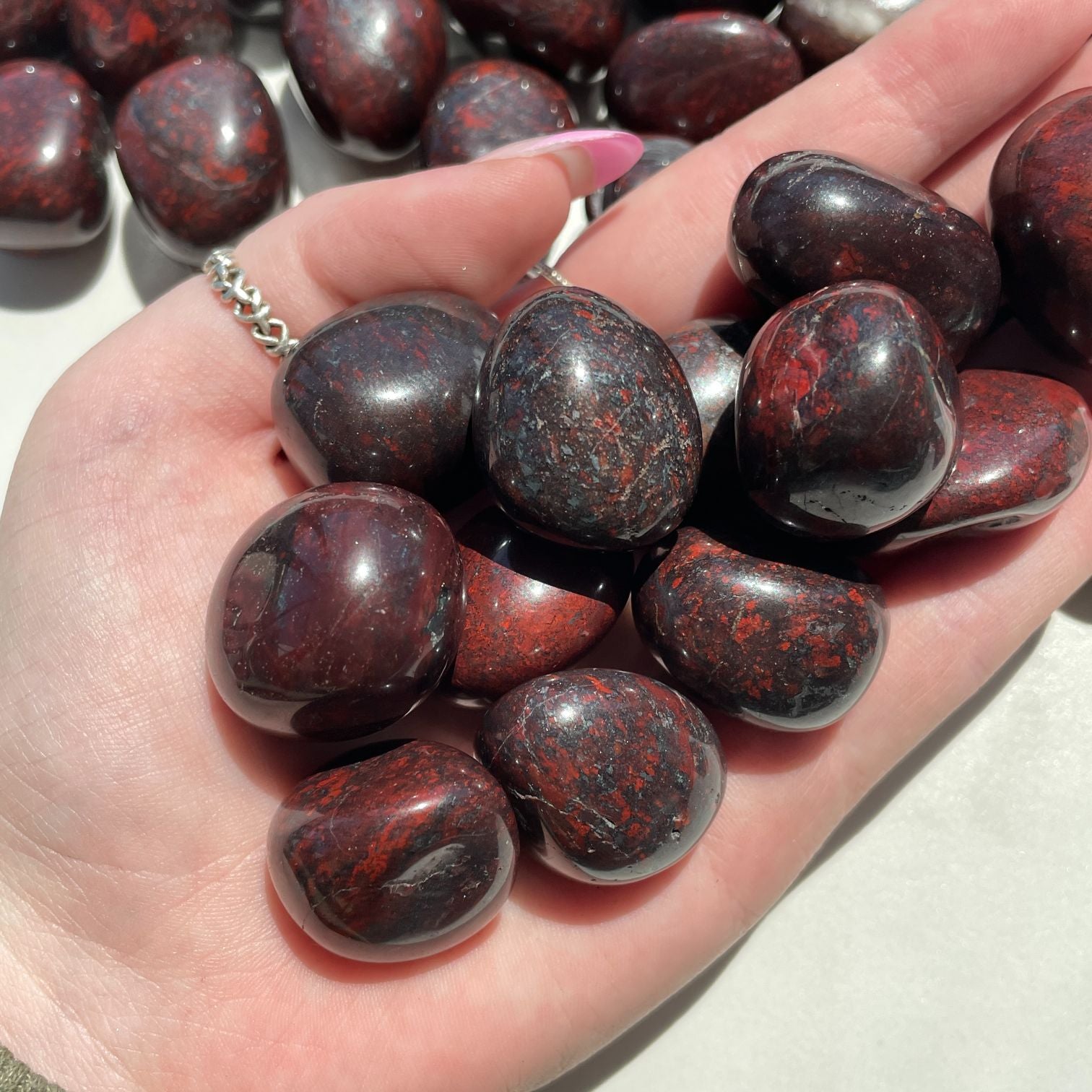 Brecciated Jasper Tumbled 1KG