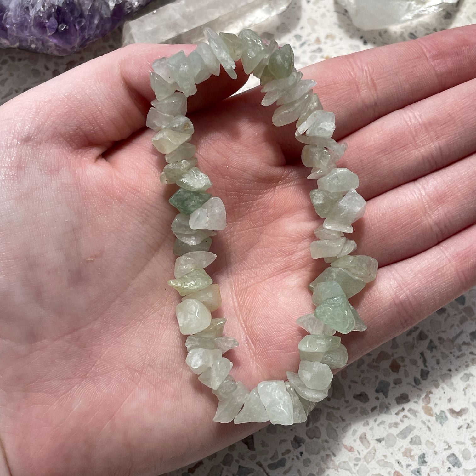 Green Ave - Chip Bracelet - Light