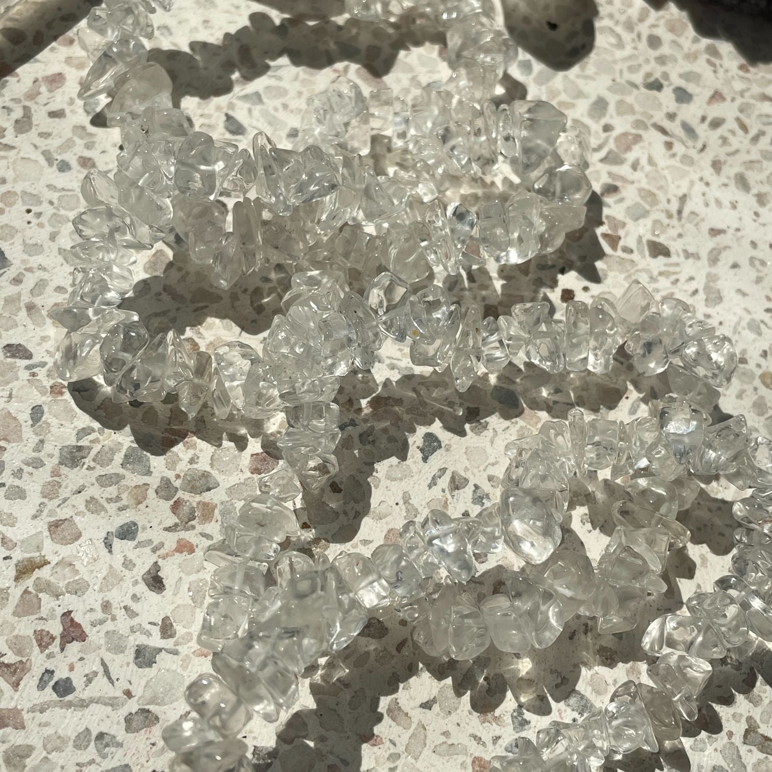 Clear Quartz Chip Bracelet (IN)